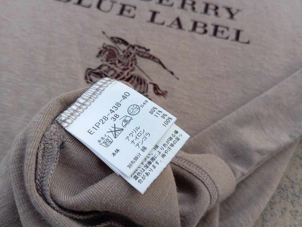 Burberry Burberry Blue Label Japan 🎌 🐎 Tshirt L/S for women 🌹 Size XS / US 0-2 / IT 36-38 - 5 Thumbnail