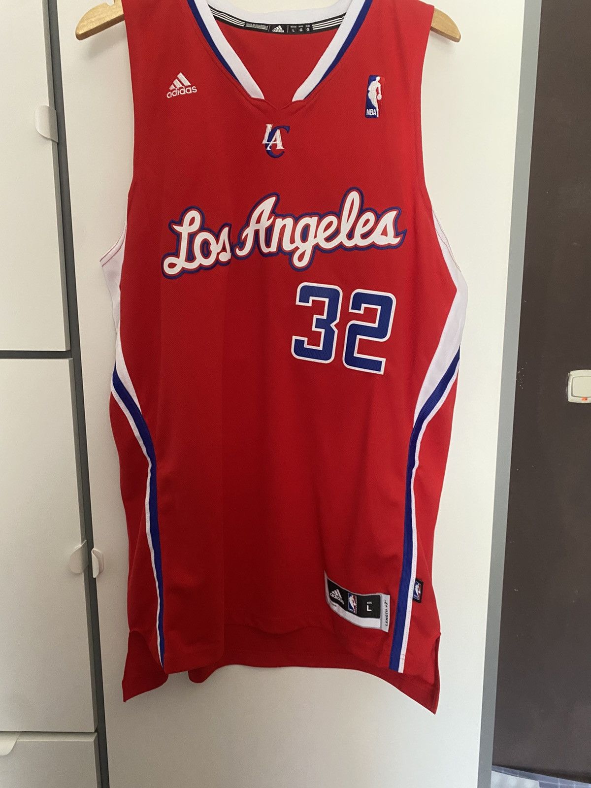 NBA LA Clippers Blake Griffin #32 Jersey – Adidas – Red – NBA Size US L / EU 52-54 / 3 - 1 Thumbnail