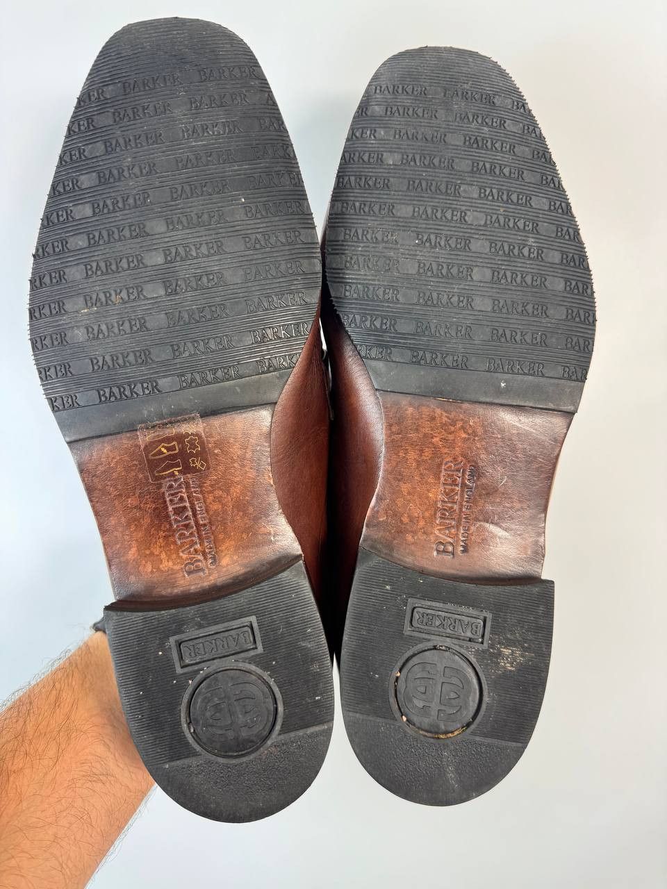 Barker BARKER Wesley Loafers Brown Leather Dress Shoes US 10 Size US 10 / EU 43 - 8 Thumbnail