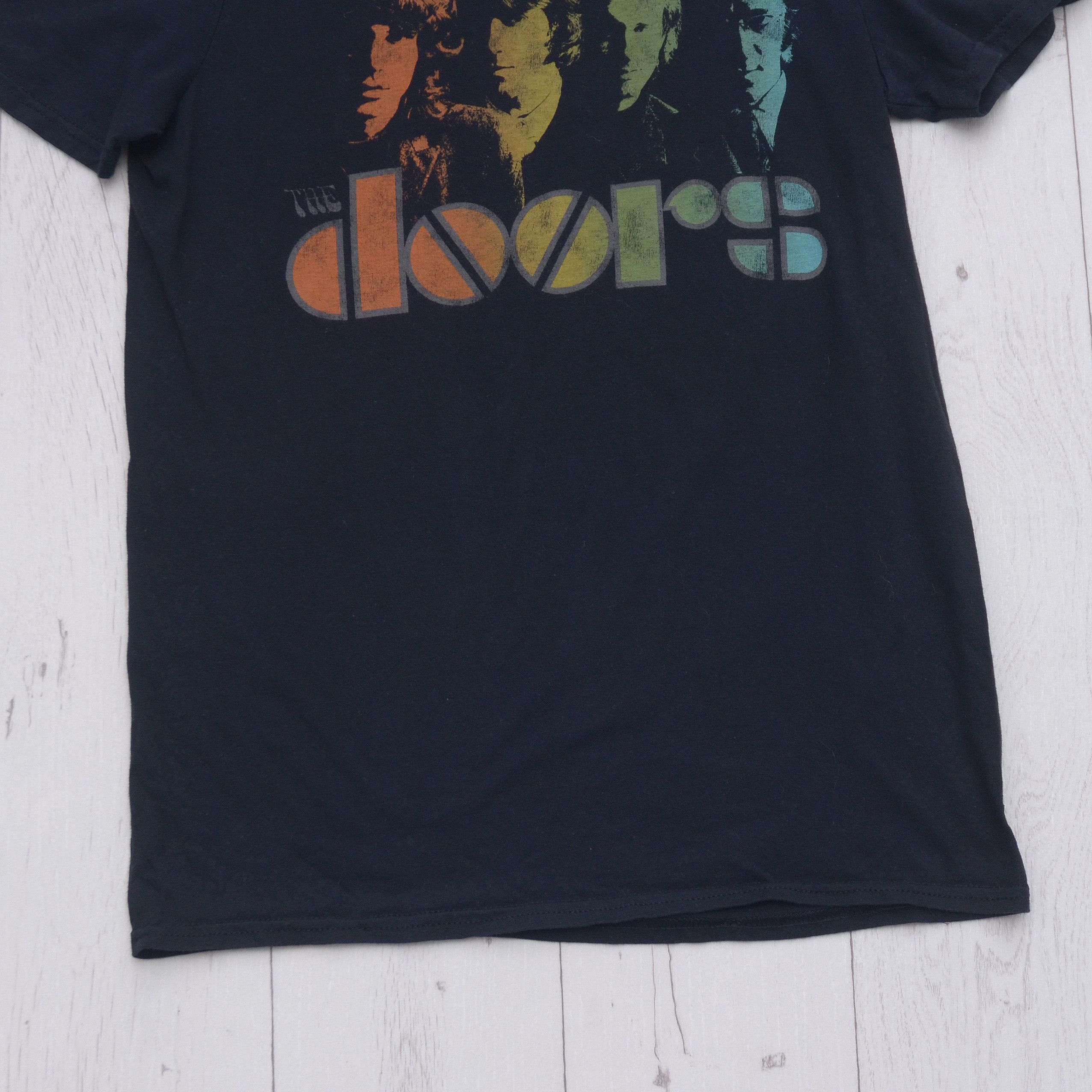 Band Tees The DOORS Merch Rock T-shirt Jersey Black Size S Unisex Size US S / EU 44-46 / 1 - 3 Thumbnail