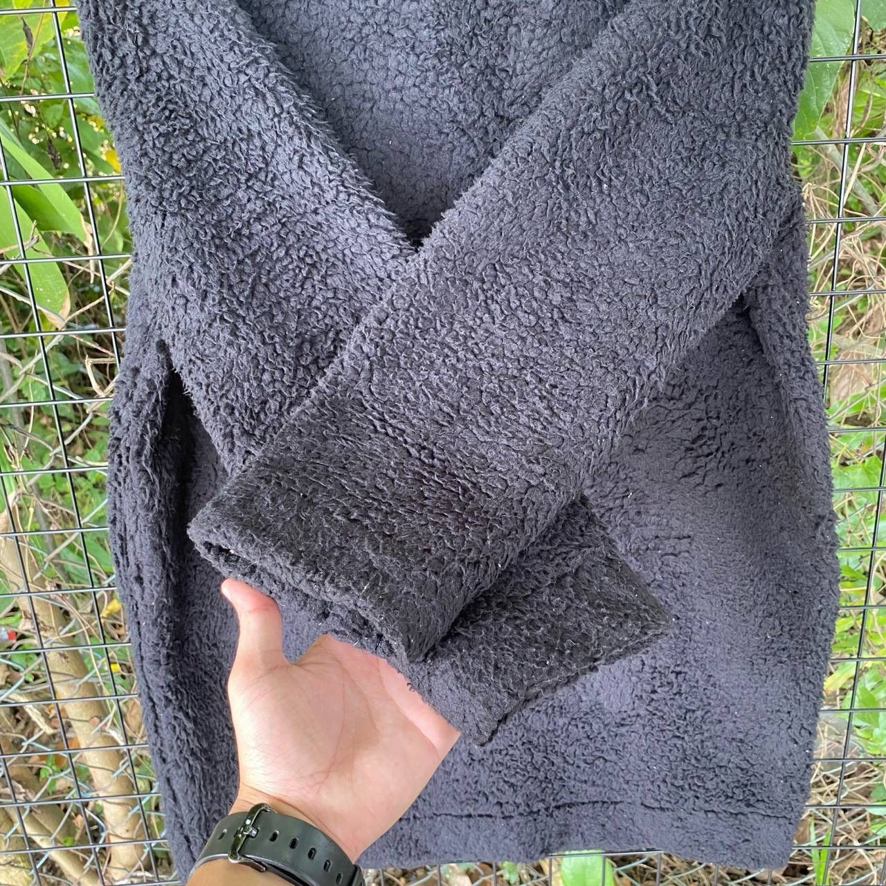 Japanese Brand × Uniqlo Japanese Uniqlo Autumn Winter Fleece Sherpa Long Jacket Size US M / EU 48-50 / 2 - 10 Thumbnail