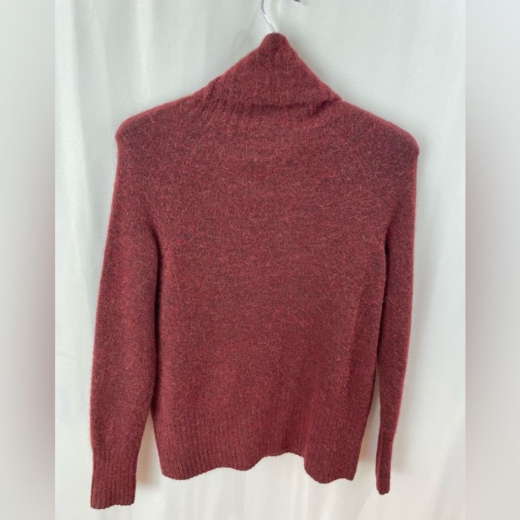 Other Babaton Burgundy Alpaca Wool Blend Cowl Sweater Size XS Size XS / US 0-2 / IT 36-38 - 3 Thumbnail