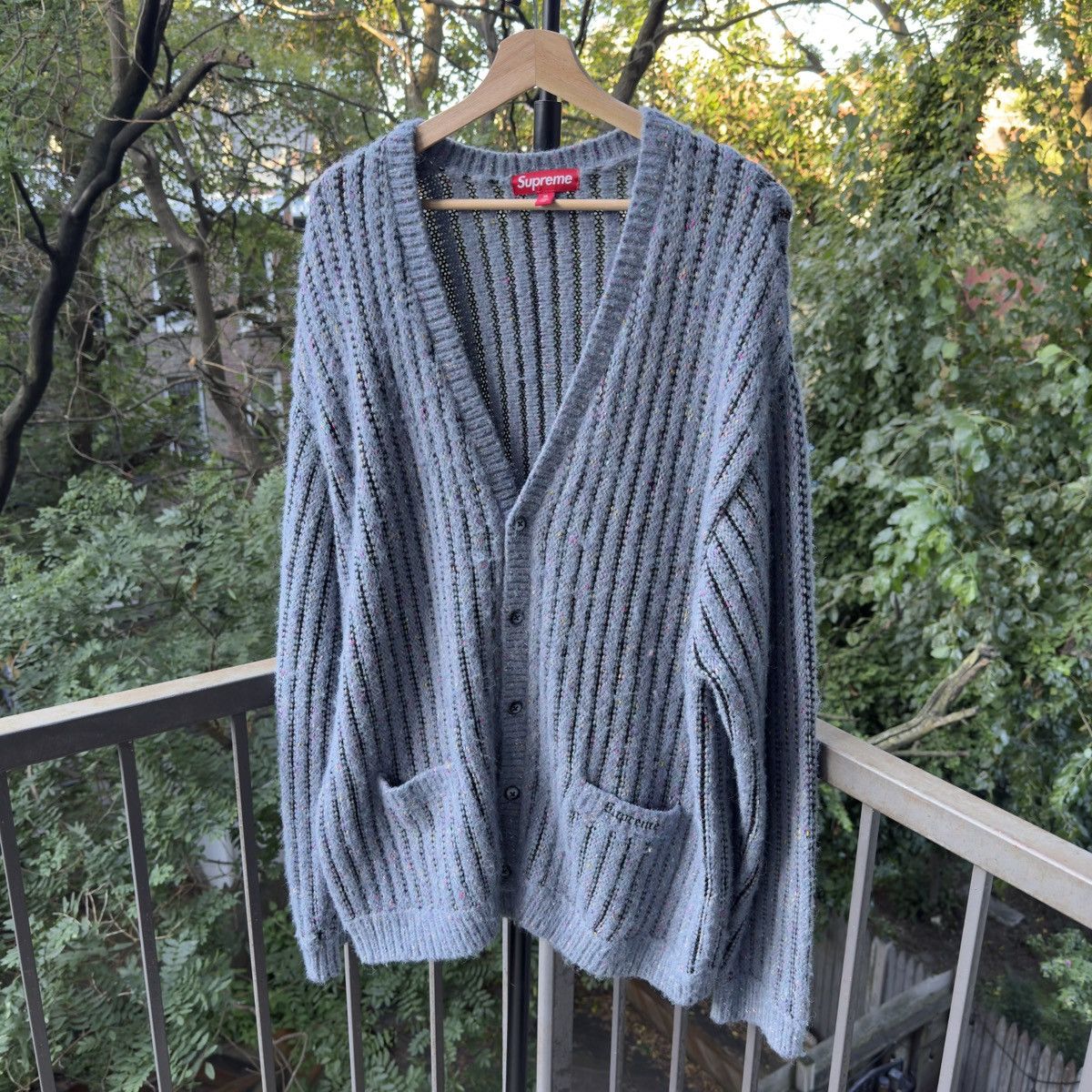 Supreme Supreme SS24 Confetti Cardigan Sweater | Grailed