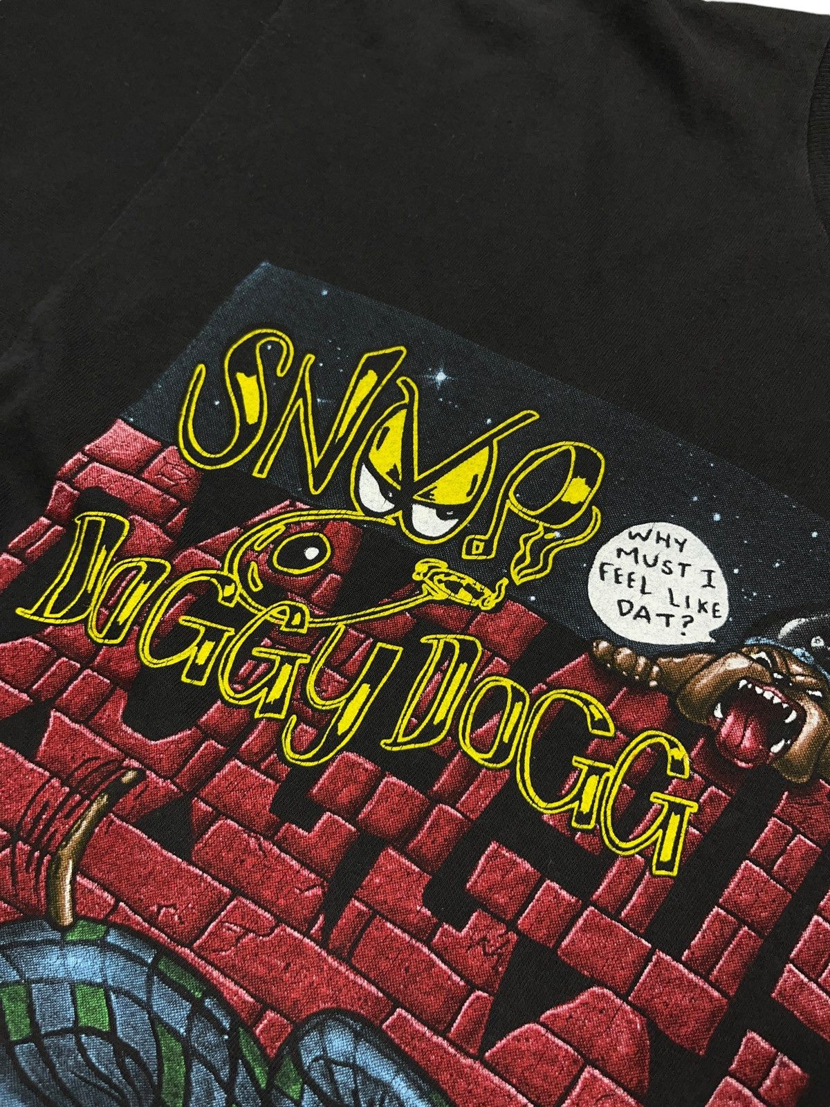 Rap Tees Vintage 1993 OG Snoop Dogg Doggystyle Debut Album T-shirt Size US XL / EU 56 / 4 - 10 Thumbnail