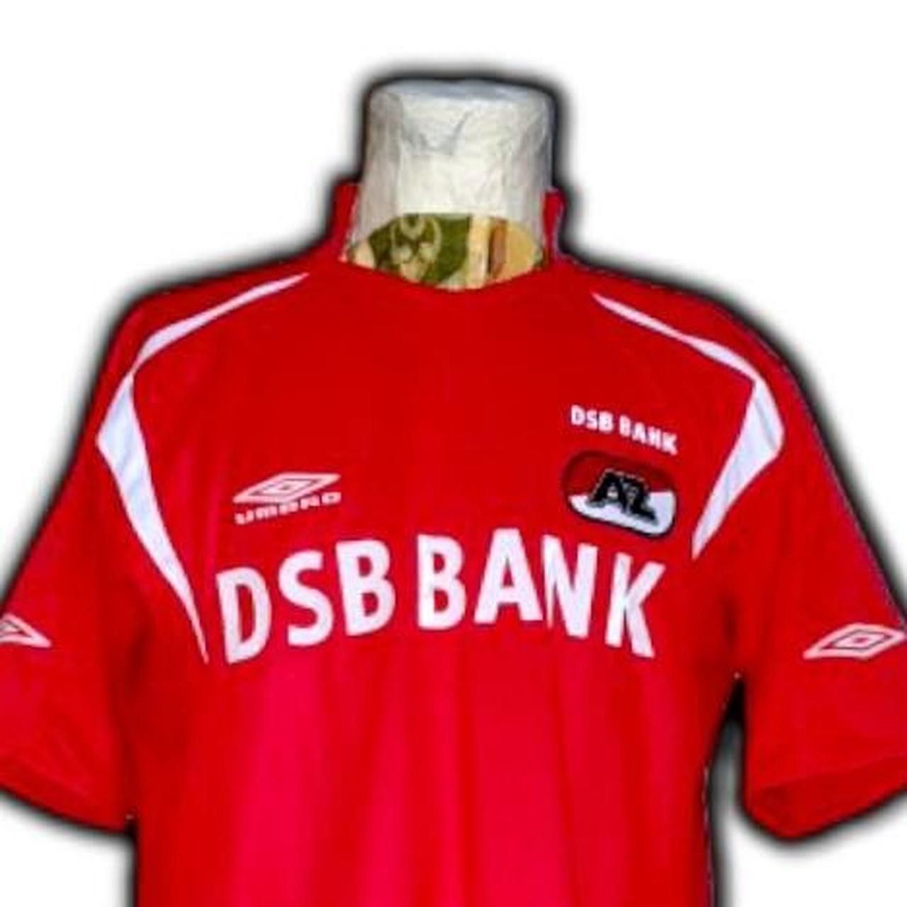Umbro AZ Alkmaar 2002 2003 Home Shirt Jersey Size US L / EU 52-54 / 3 - 1 Thumbnail