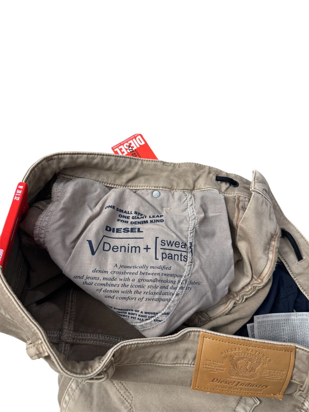 Diesel 🔥375$ Diesel Krooley-Y-NE-L Sweat Jeans/Diesel Krooley Jeans Size US 38 / EU 54 - 12 Thumbnail