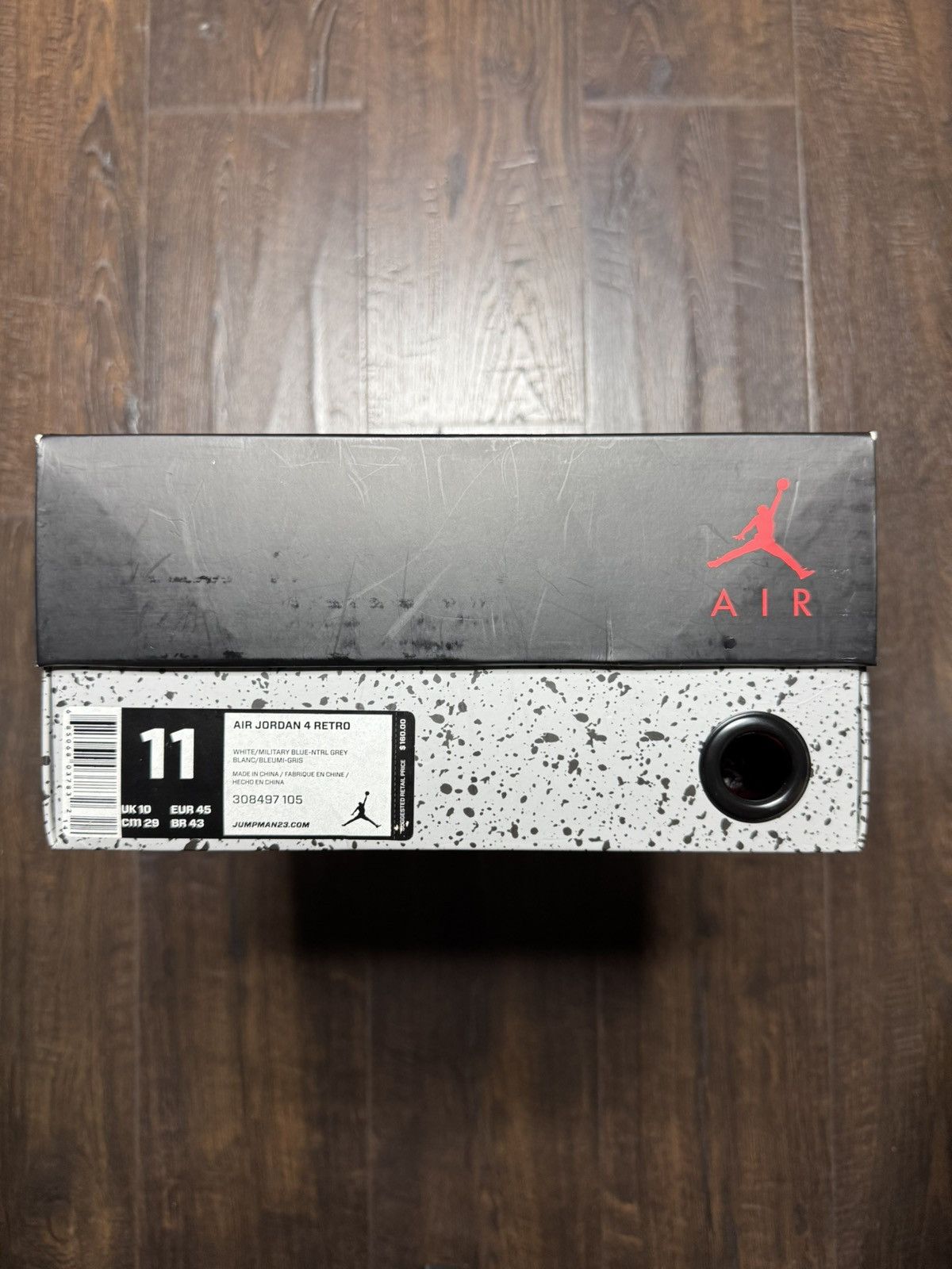 Jordan Brand Jordan 4 Retro Military Blue 2012 size 11 Size US 11 / EU 44 - 7 Thumbnail