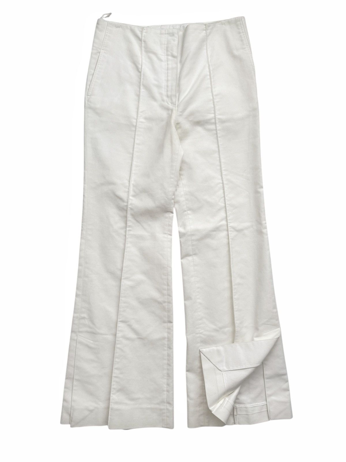 Celine Phoebe Filo 2016 Winter Campaign Flare Moleskin Pant Size 28" / US 6 / IT 42 - 5 Thumbnail