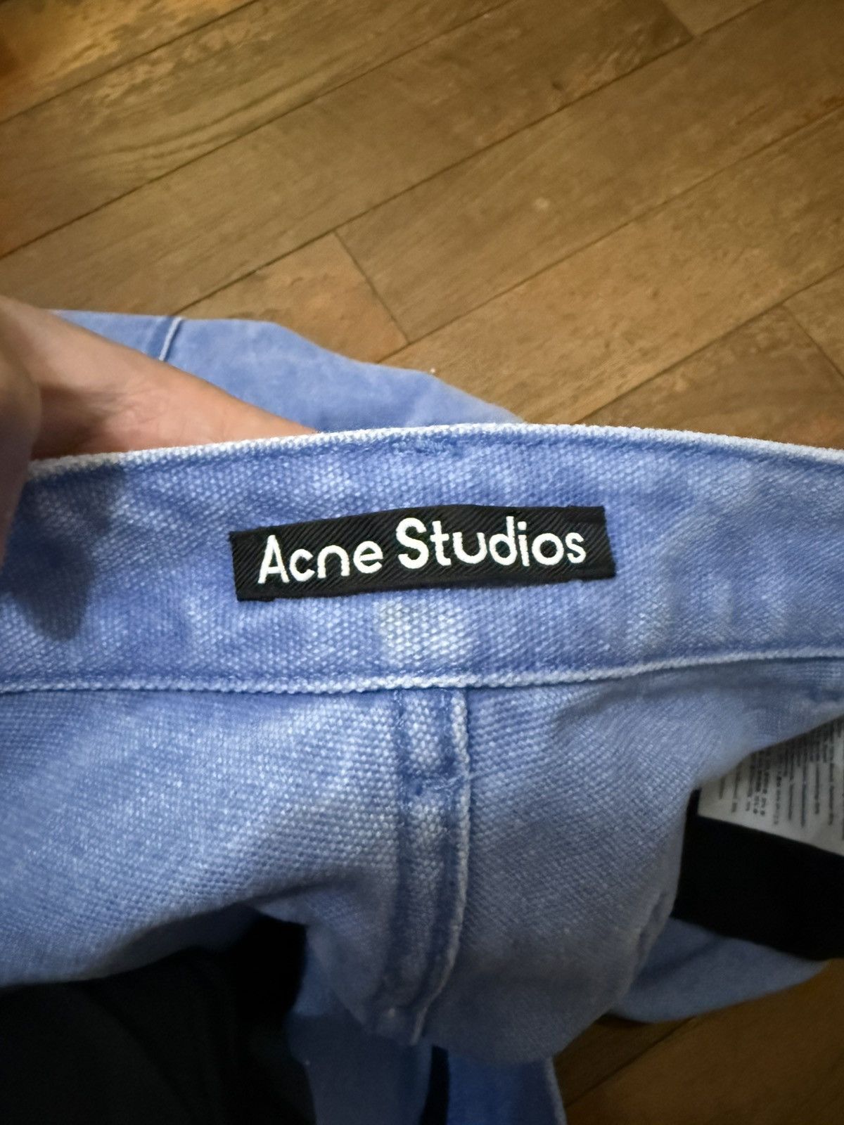 Acne Studios Acne Studios Flare Wide Leg Patchwork Jeans Trousers Size US 30 / EU 46 - 4 Thumbnail
