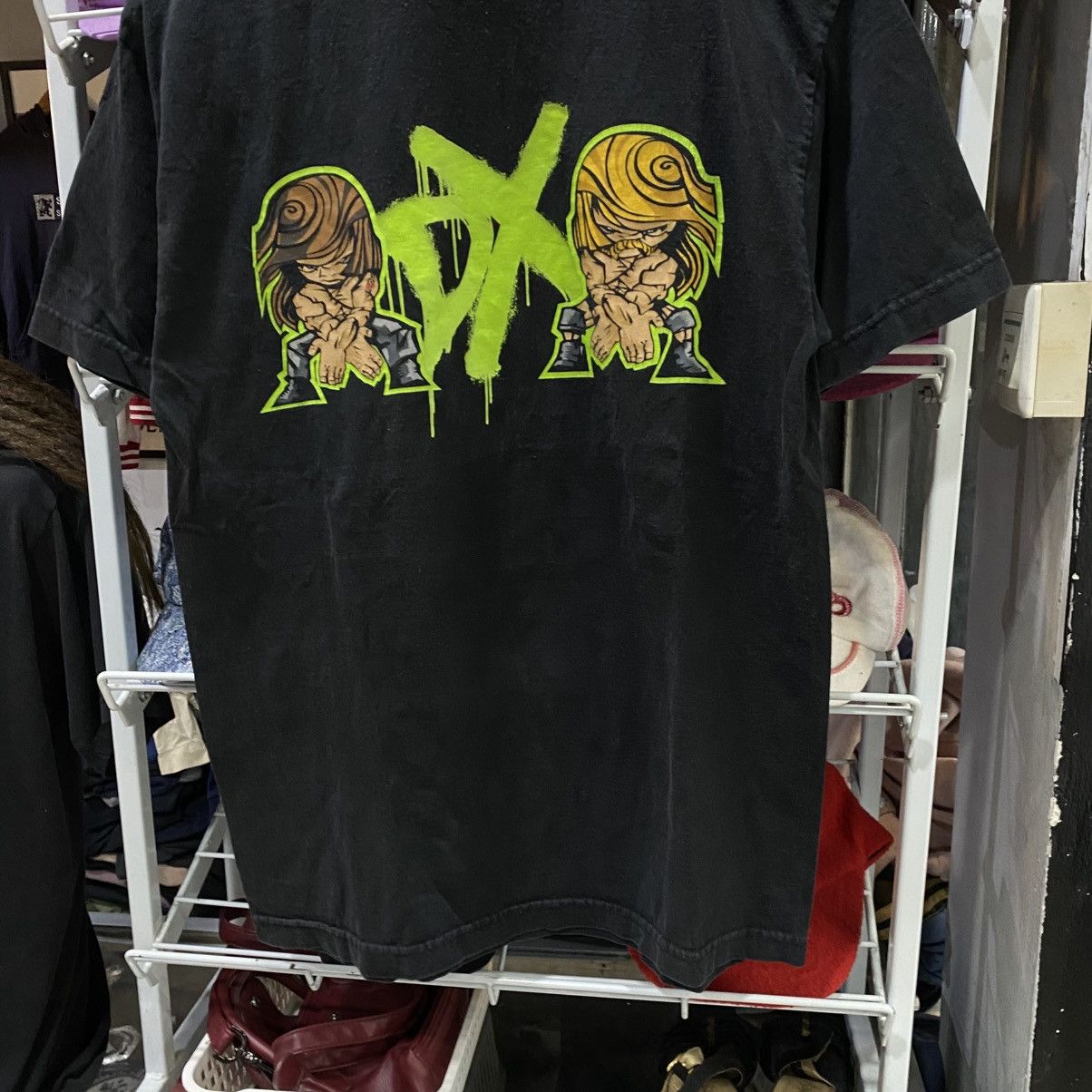 WWE Vintage 2002 WWE D Generation X DX Shawn Michaels Triple HHH Size US M / EU 48-50 / 2 - 4 Thumbnail