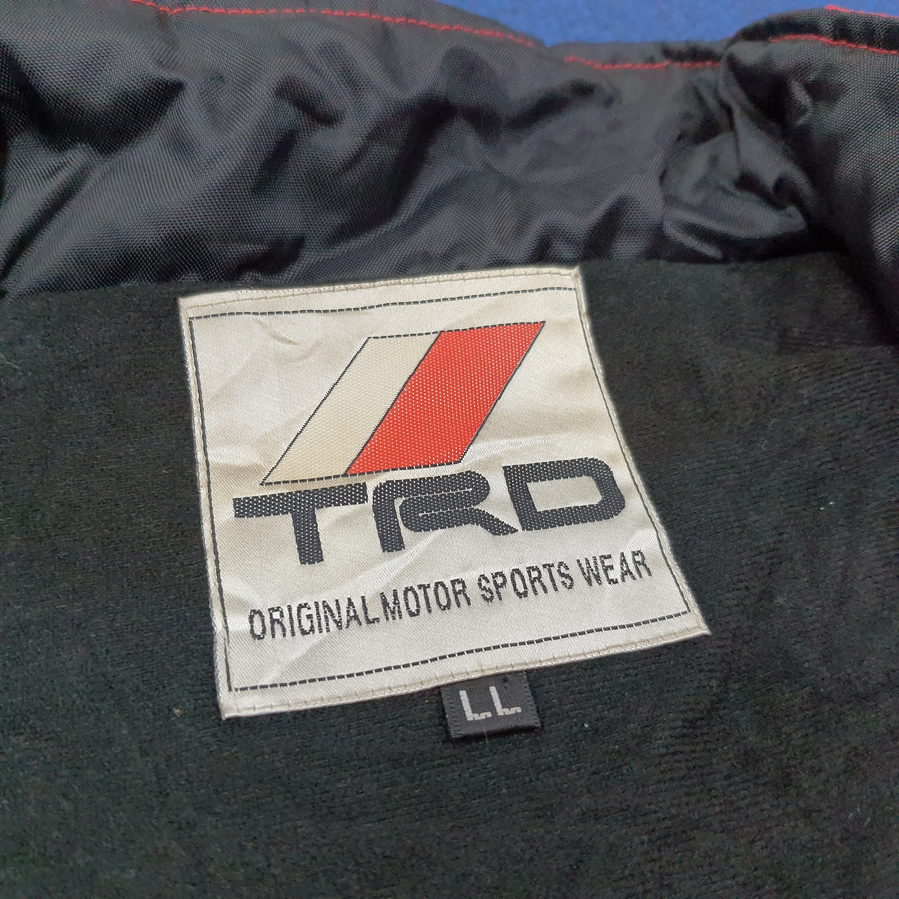 Japanese Brand Vintage TRD Motor Sports Wear Jacket C262N15 Size US XL / EU 56 / 4 - 5 Thumbnail