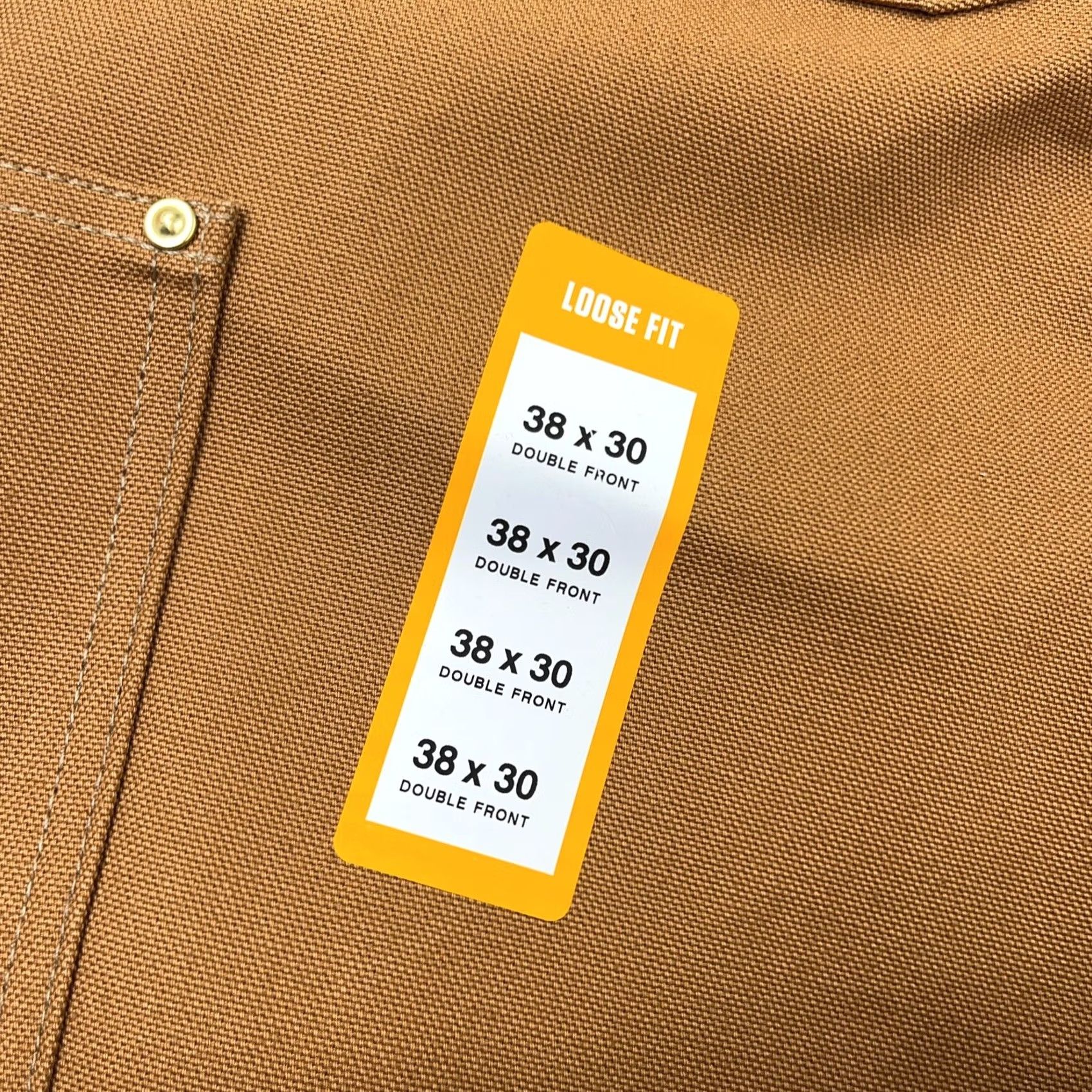 Carhartt Carhartt Pants Men 38x30 Brown Loose Fit Duck Canvas Double Knee USA Baggy 90s Workwear B01 Size US 38 / EU 54 - 7 Thumbnail