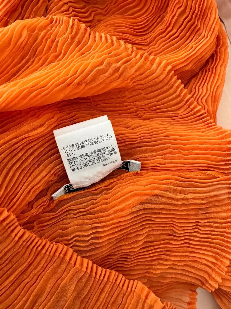 Issey Miyake Issey Miyake size:2 An orange wicker top Size XS / US 0-2 / IT 36-38 - 3 Thumbnail