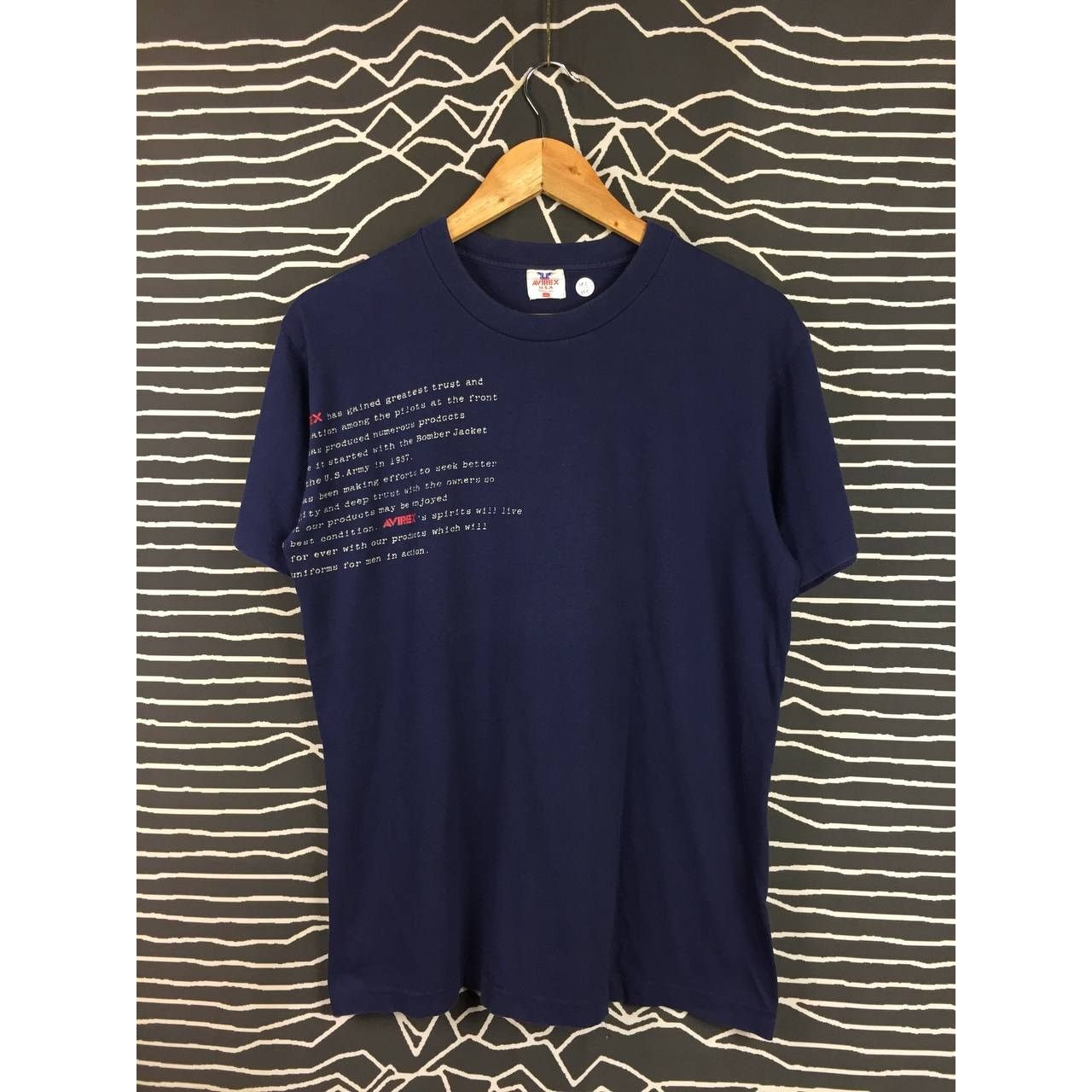 Avirex × Vintage Vtg Avirex USA Military Aesthetic Single Stitch Tee Size US M / EU 48-50 / 2 - 1 Thumbnail