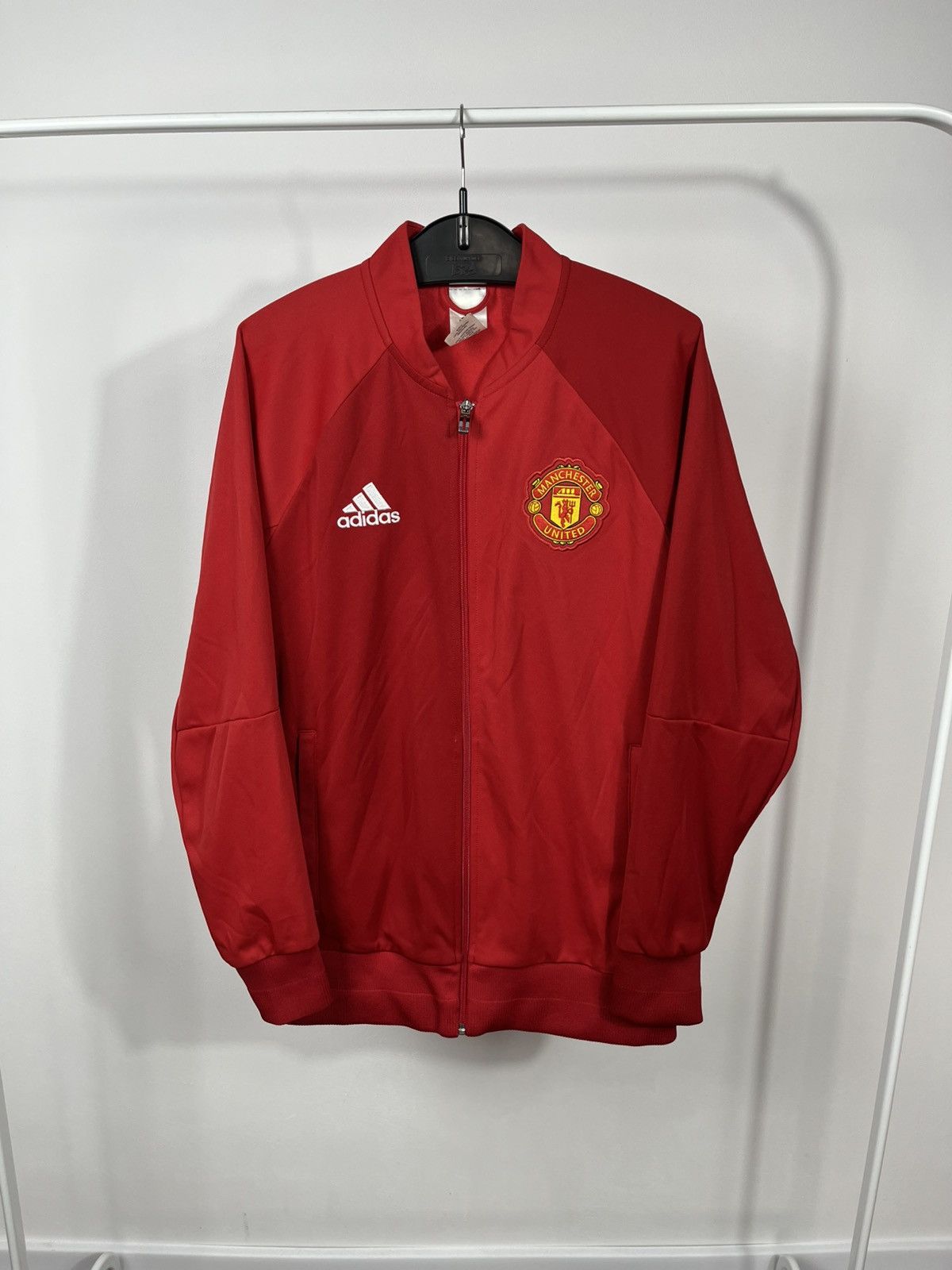 Adidas Adidas Manchester United 2015 Track Jacket Soccer Size M Size US M / EU 48-50 / 2 - 1 Thumbnail