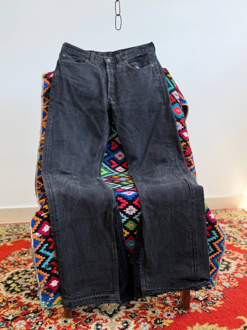 Hysteric Glamour Vintage Hysteric Glamour Junya Watanabe Style Flared Jeans Size US 30 / EU 46 - 4 Thumbnail