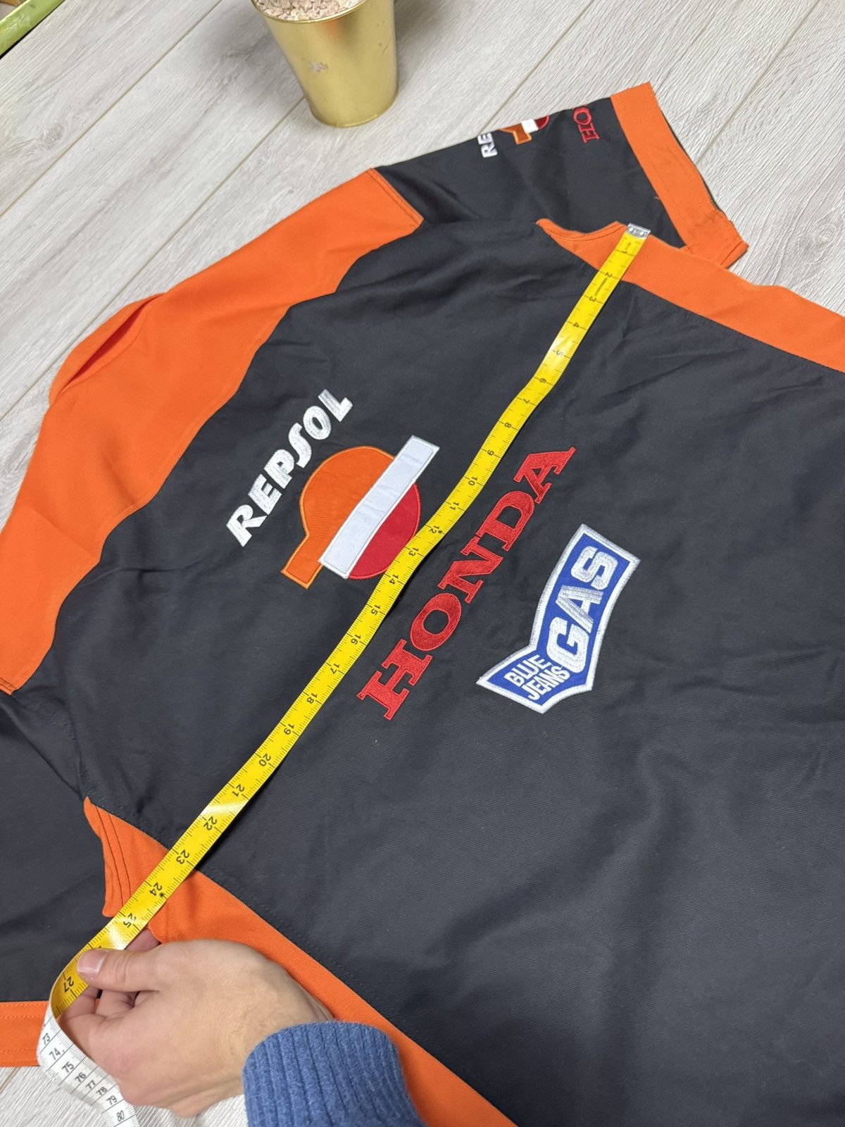 Honda Honda repsol vintage shirt buttons up Size US XXL / EU 58 / 5 - 9 Thumbnail