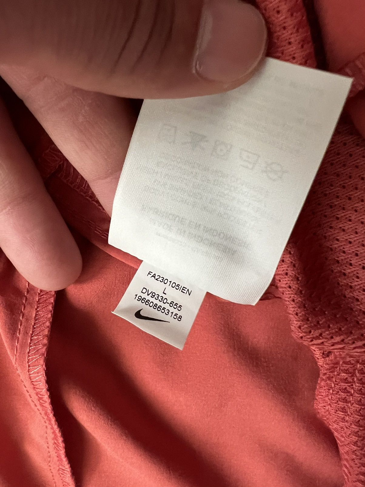 Nike Nike Unlimited 9" Dri-Fit Training Shorts Coral Size US 32 / EU 48 - 6 Thumbnail