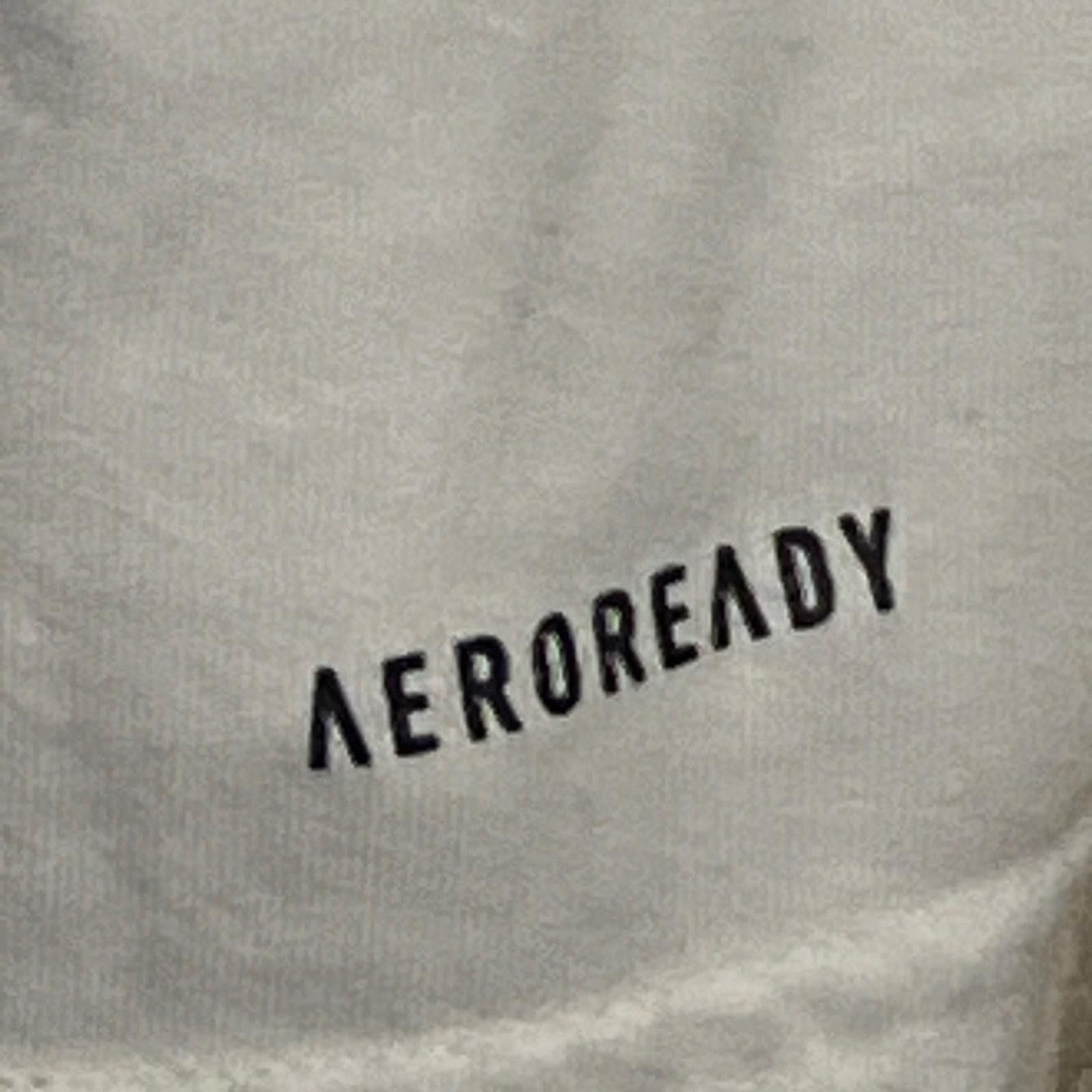 Adidas Adidas T-Shirt AEROREADY L White Black Classic Crew Neck Size US L / EU 52-54 / 3 - 5 Thumbnail