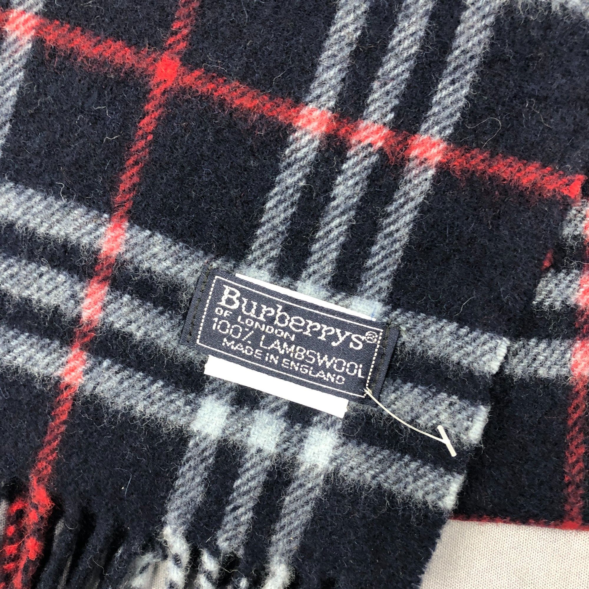 Burberry Vintage Burberry Scarf Muffler Wool Winter Scarves Size ONE SIZE - 4 Thumbnail
