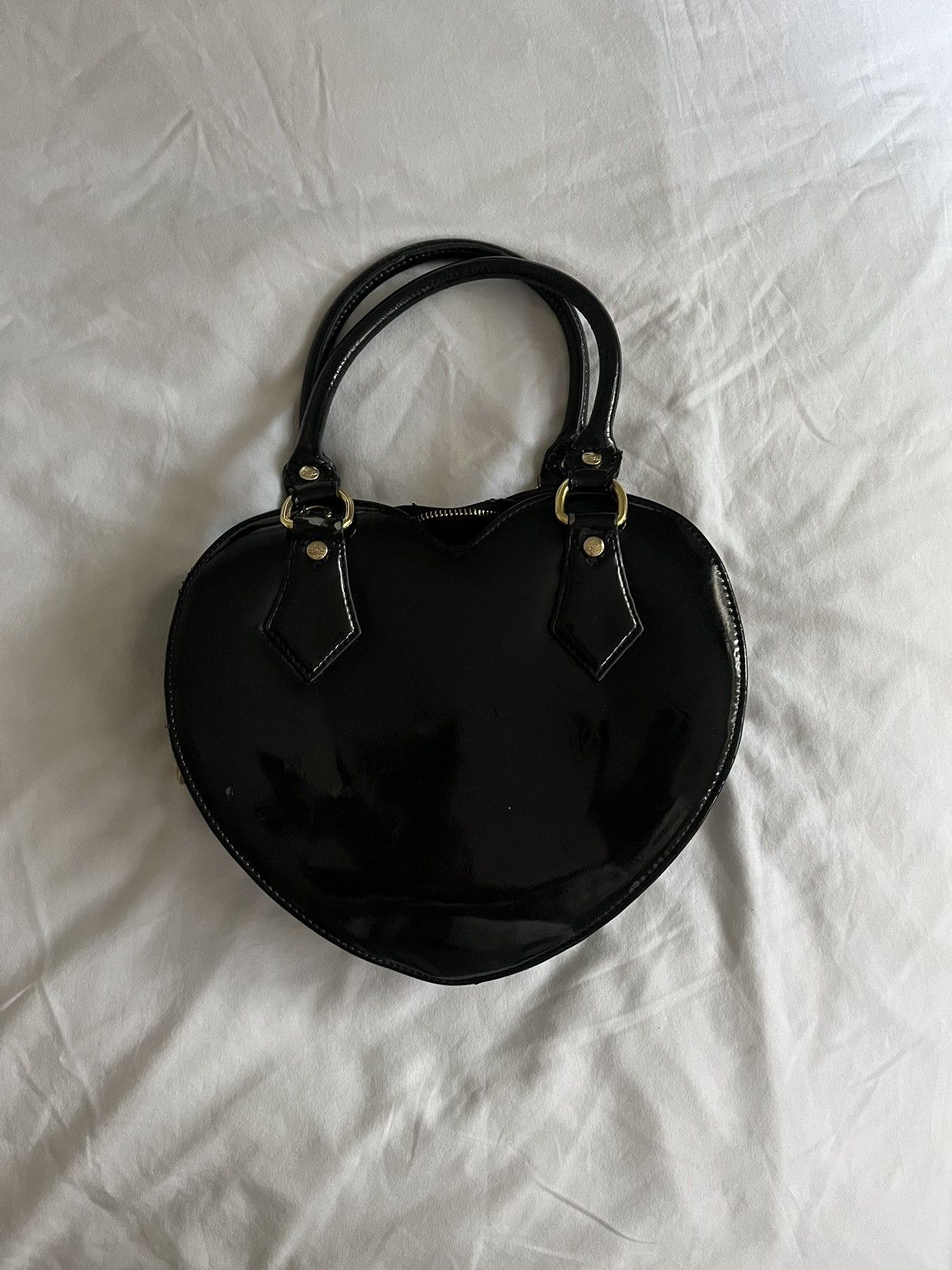 Vivienne Westwood Vivienne Westwood black heart chancery bag Size ONE SIZE - 2 Thumbnail