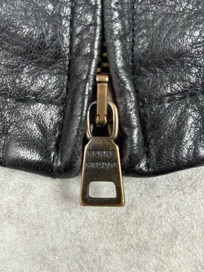 Gianfranco Ferre 1990s Gianfranco Ferré Calfskin Leather Black Jacket Size US M / EU 48-50 / 2 - 10 Thumbnail