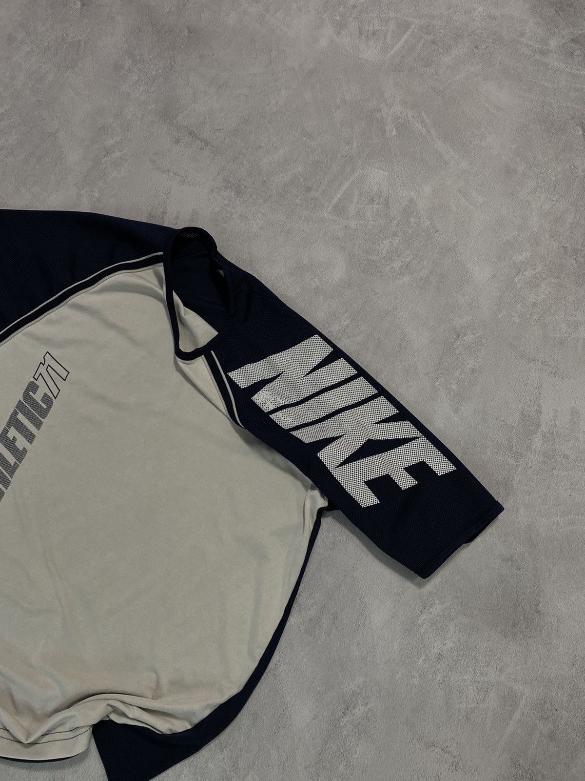 Nike 🦋 Vintage T Shirt Nike Big Logo Dri-Fit Size US M / EU 48-50 / 2 - 2 Thumbnail