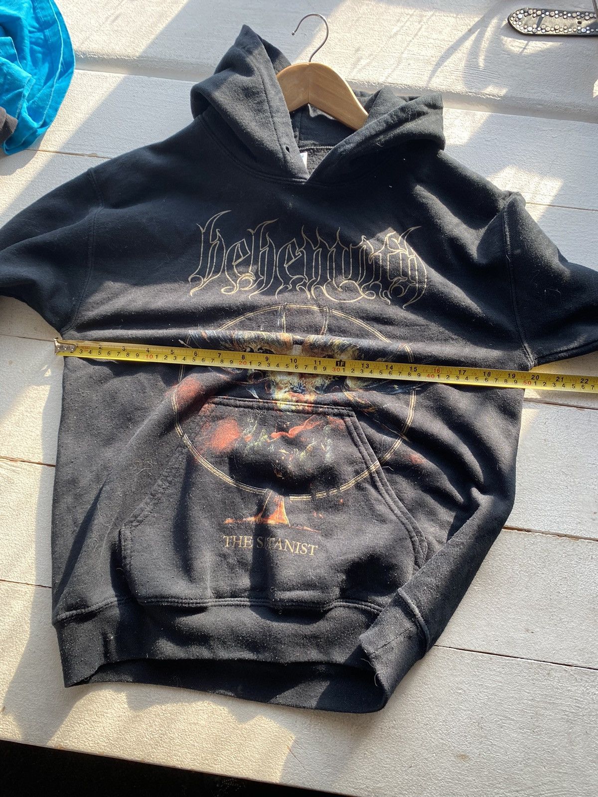 Band Tees 00s Behemoth Band black metal opium punk black small hoodie Size US S / EU 44-46 / 1 - 9 Thumbnail