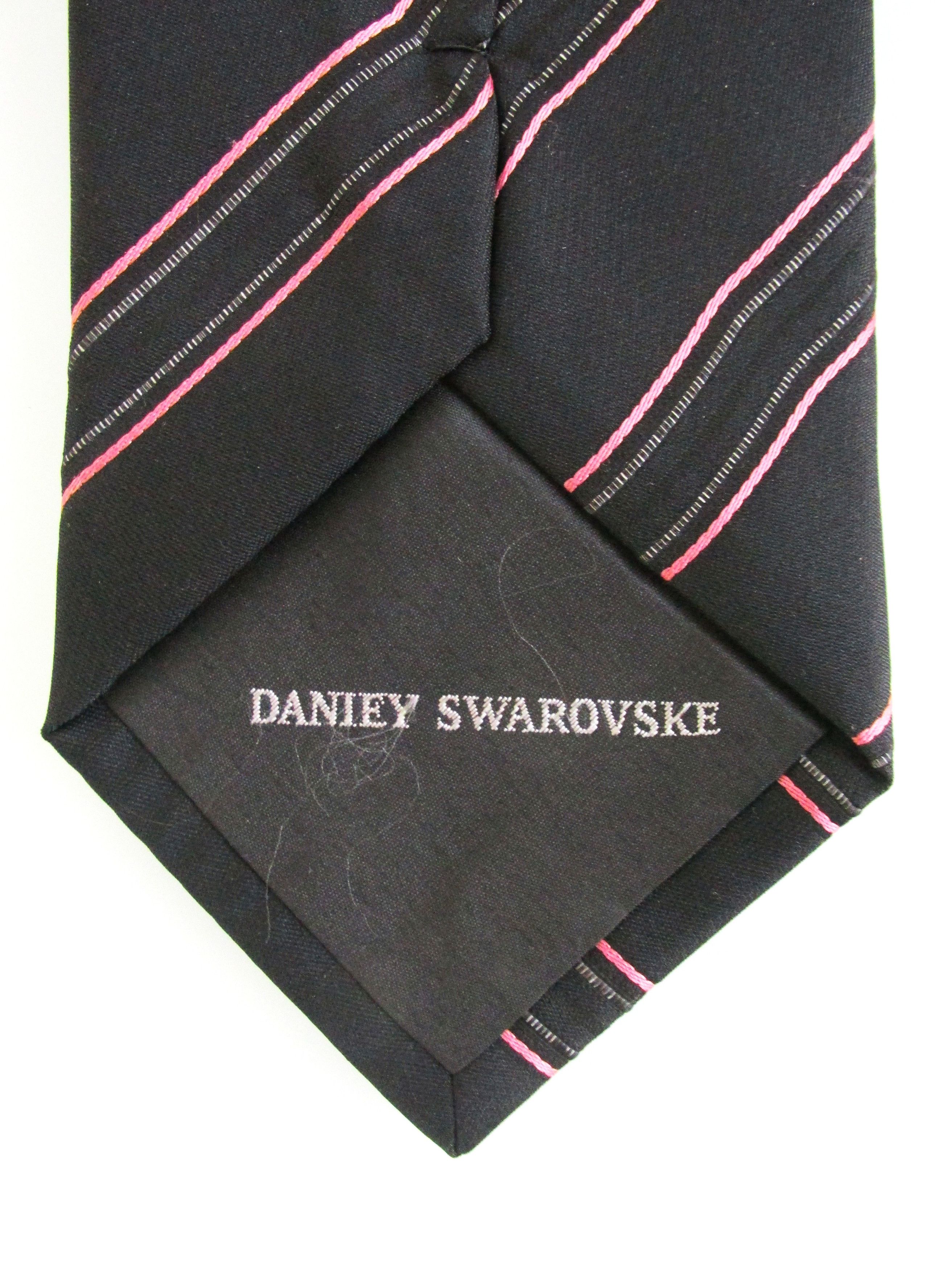 Other Daniey Swarovske (NWOT) Men's Silk Tie Size ONE SIZE - 5 Thumbnail