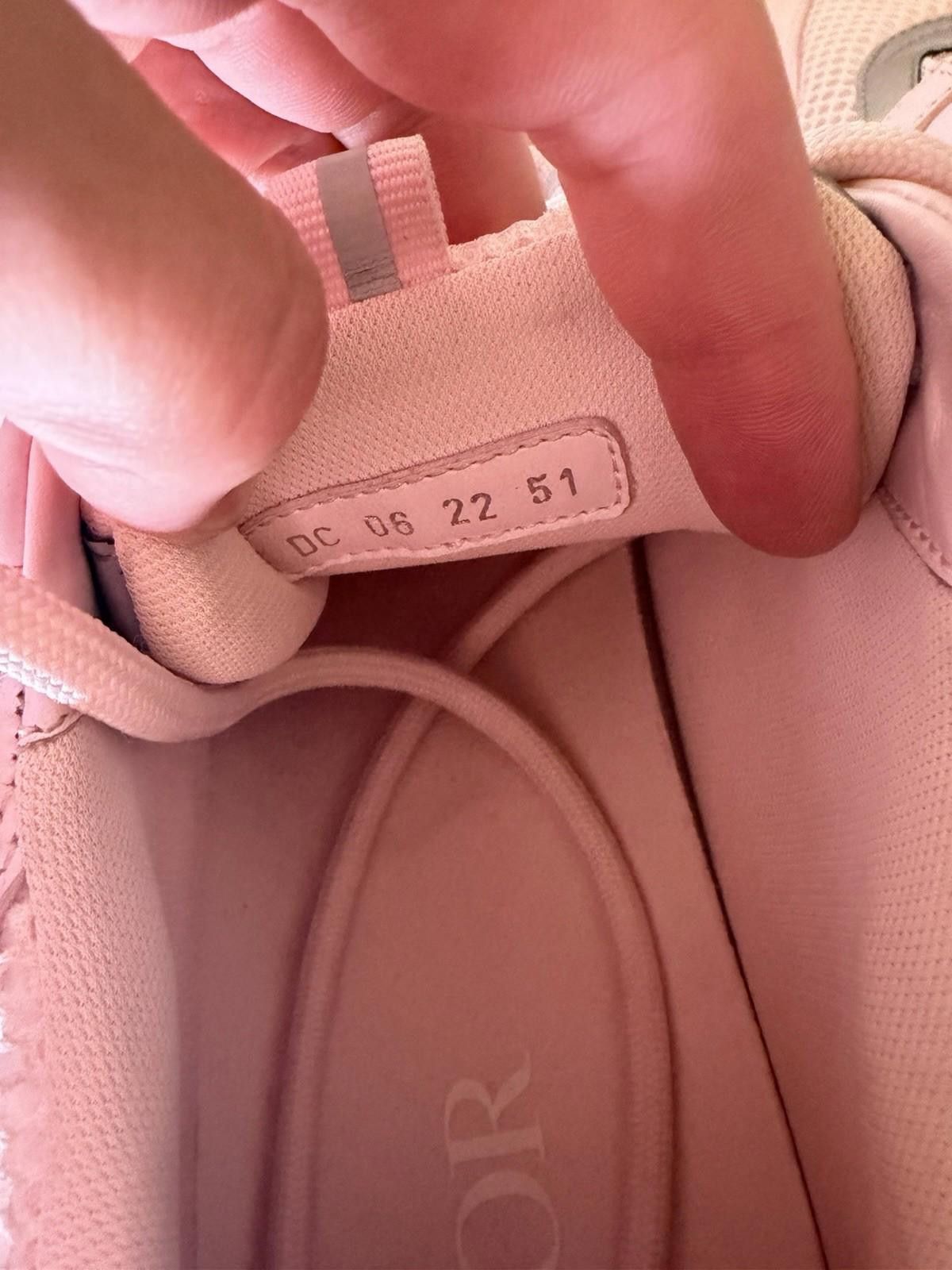 Dior Dior B22 Sneakers Pink Grey EU 51 US 16 New Display No Box Size US 15 / EU 48 - 6 Thumbnail
