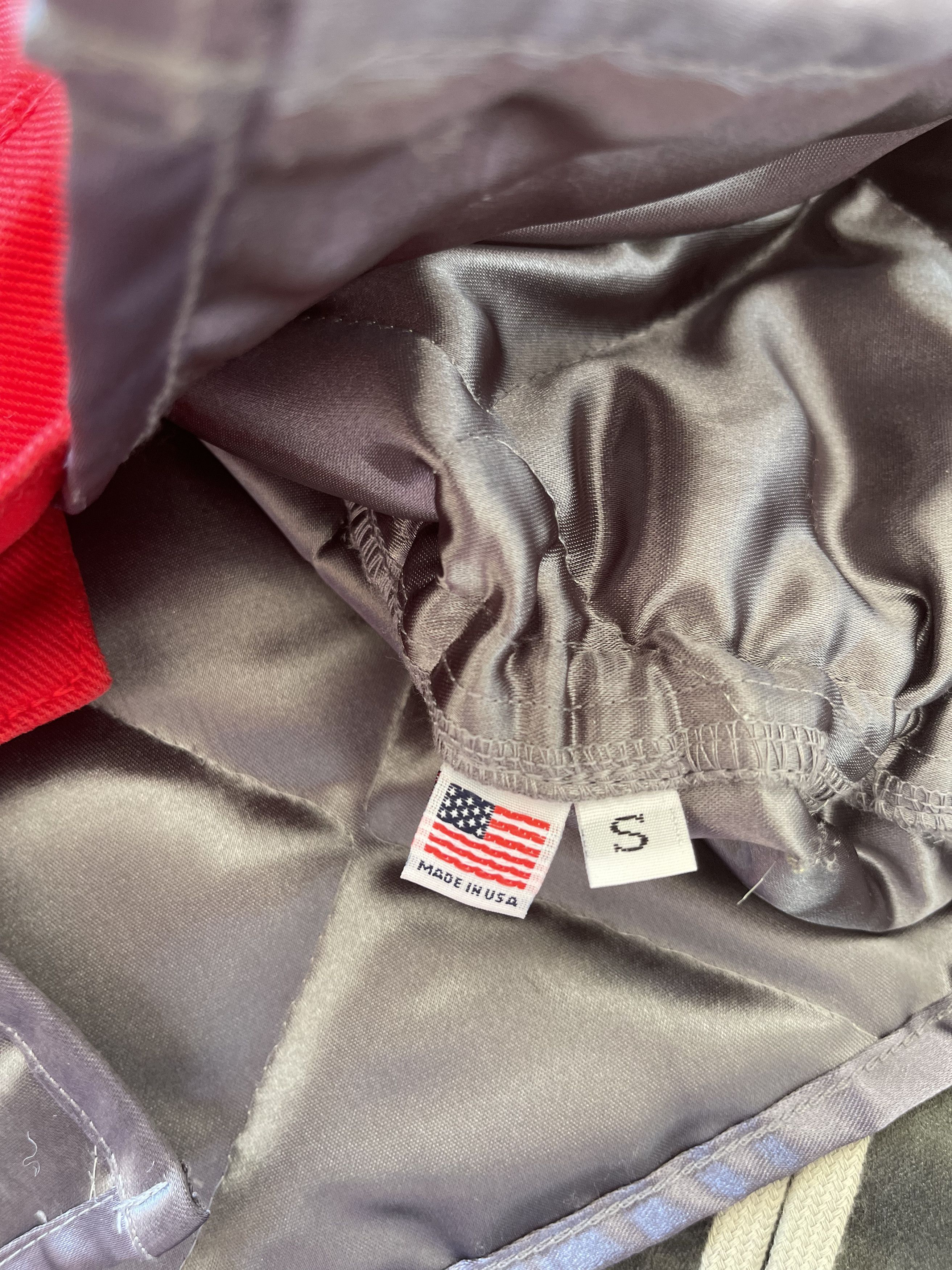 Sp5der Sp5der Worldwide Rhinestone Denim Trucker Jacket Red Size US S / EU 44-46 / 1 - 6 Thumbnail