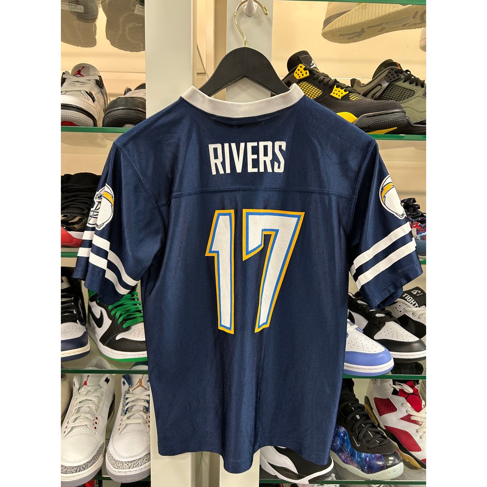 NFL × Vintage Philip Rivers San Diego Los Angeles Chargers Jersey 17 XL Size US XL / EU 56 / 4 - 2 Thumbnail