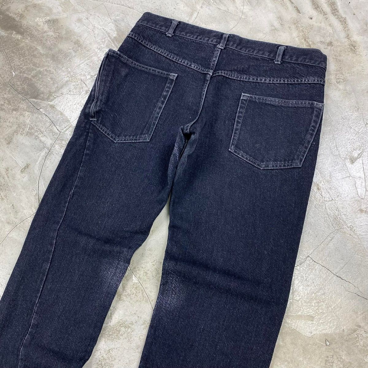 Y's Envelope Patch Pocket Wool Blend Jeans Size US 33 - 2 Thumbnail