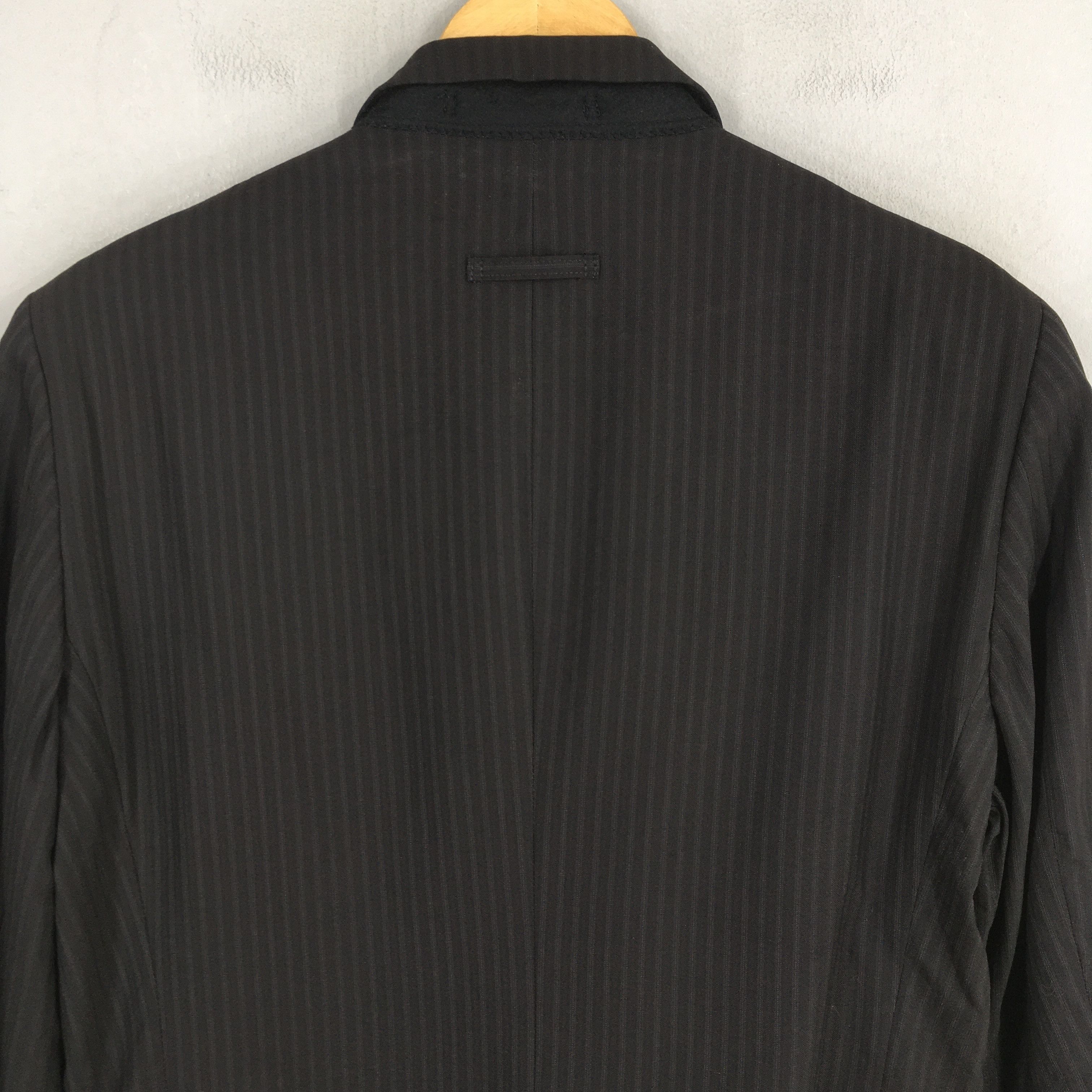 Jean Paul Gaultier Gaultier Homme Object Black Stripes Blazer Casual Jacket M Size US M / EU 48-50 / 2 - 9 Thumbnail