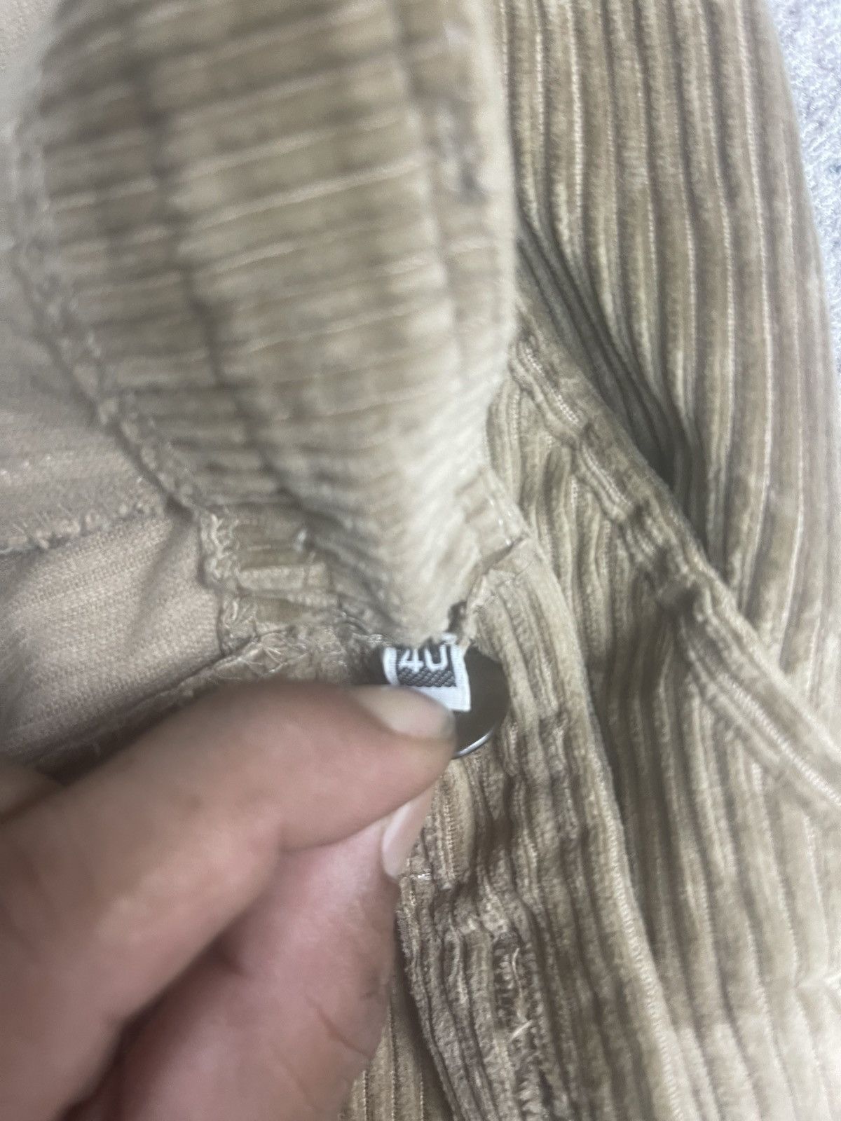 Celine Vintage 80’s Celine Paris Corduroy Pant Size US 33 - 15 Thumbnail
