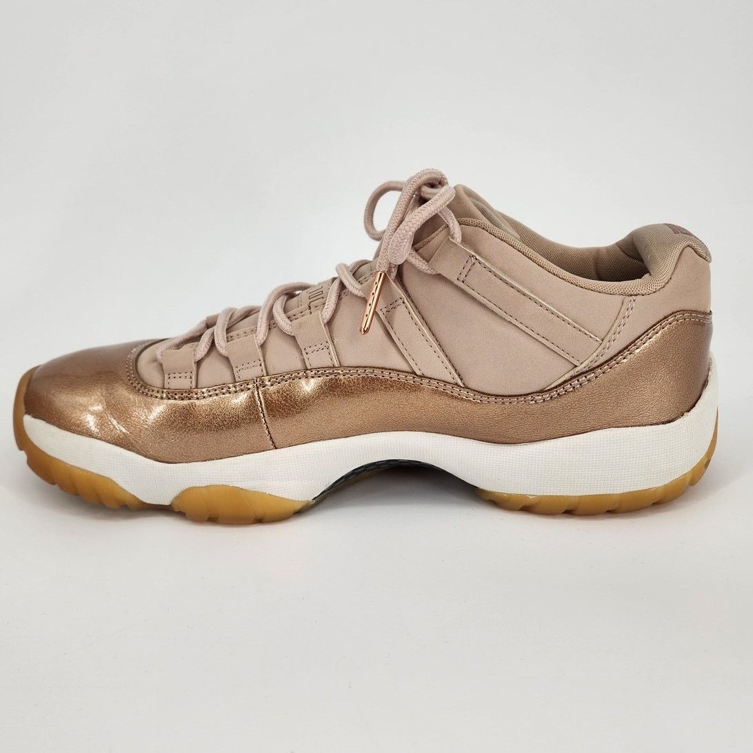 Nike Jordan 11 Retro Low Rose Gold Sneakers Women's Size 9.5 Size US 9.5 / IT 39.5 - 2 Thumbnail