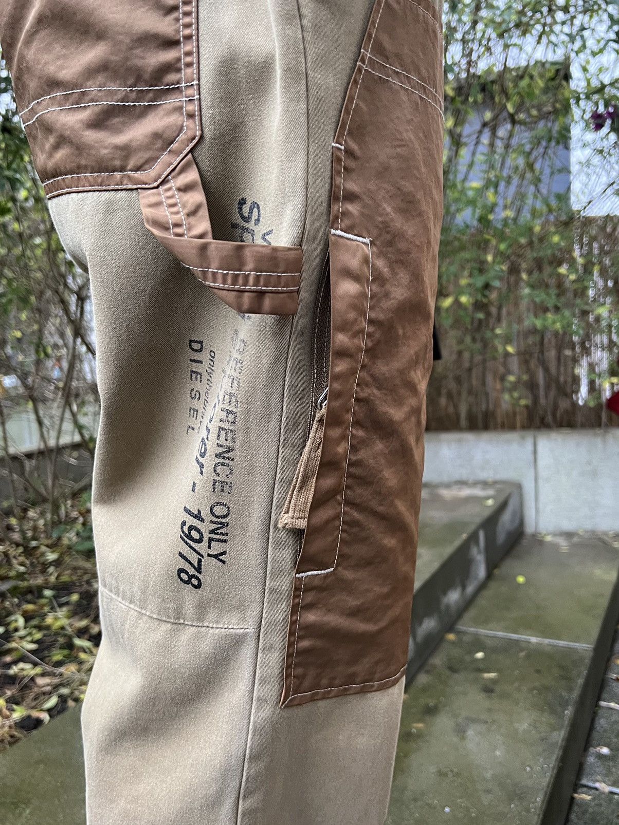 Diesel Light brown Diesel P-TRENT straight trousers 32/32 Size US 32 / EU 48 - 6 Thumbnail