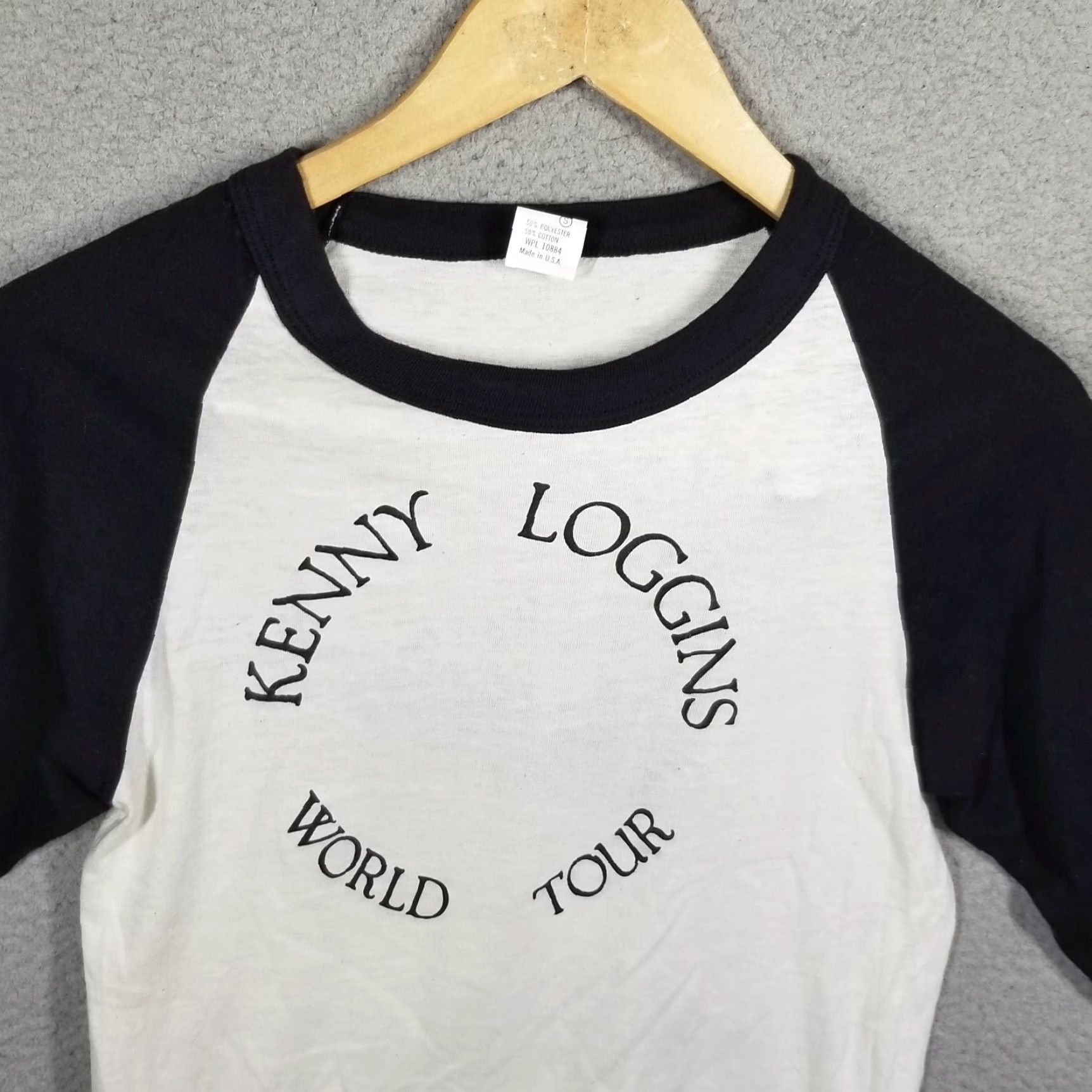 Vintage Vintage Kenny Loggins T-Shirt Small Cotton 80s Music Rock California Unisex Size US S / EU 44-46 / 1 - 3 Thumbnail