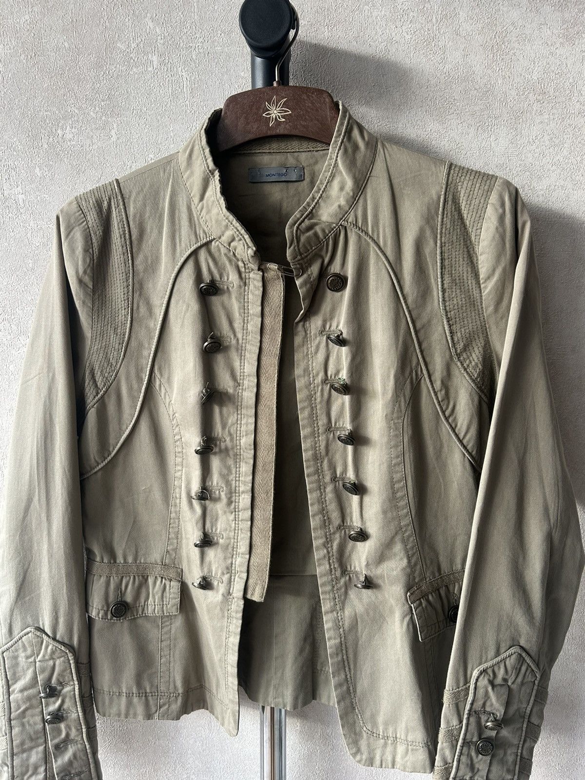Hysteric Glamour 2000s Military Napoleon Jacket Y2K LGB Balmain Vibe Size S / US 4 / IT 40 - 2 Thumbnail
