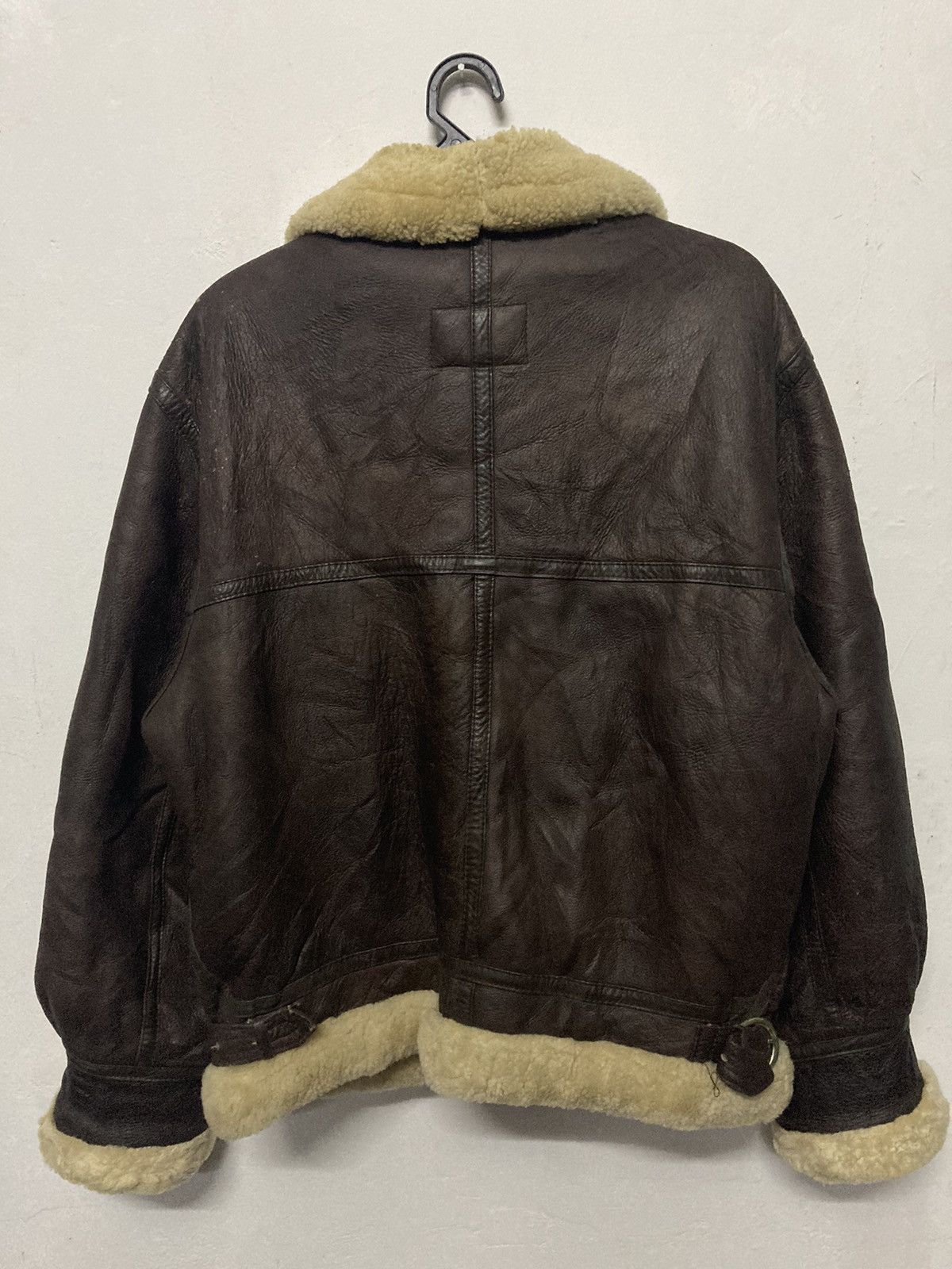 Leather Vintage U.S Army Aviation B-3 Leather Jacket Made in Uruguay Size US L / EU 52-54 / 3 - 2 Thumbnail