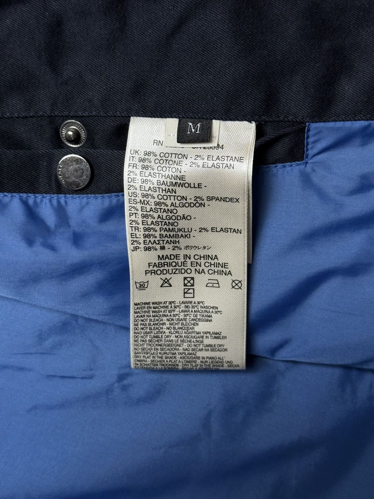 Diesel Rare Vintage Diesel Cotton Jacket Logo Black y2k 90s Size US M / EU 48-50 / 2 - 11 Thumbnail