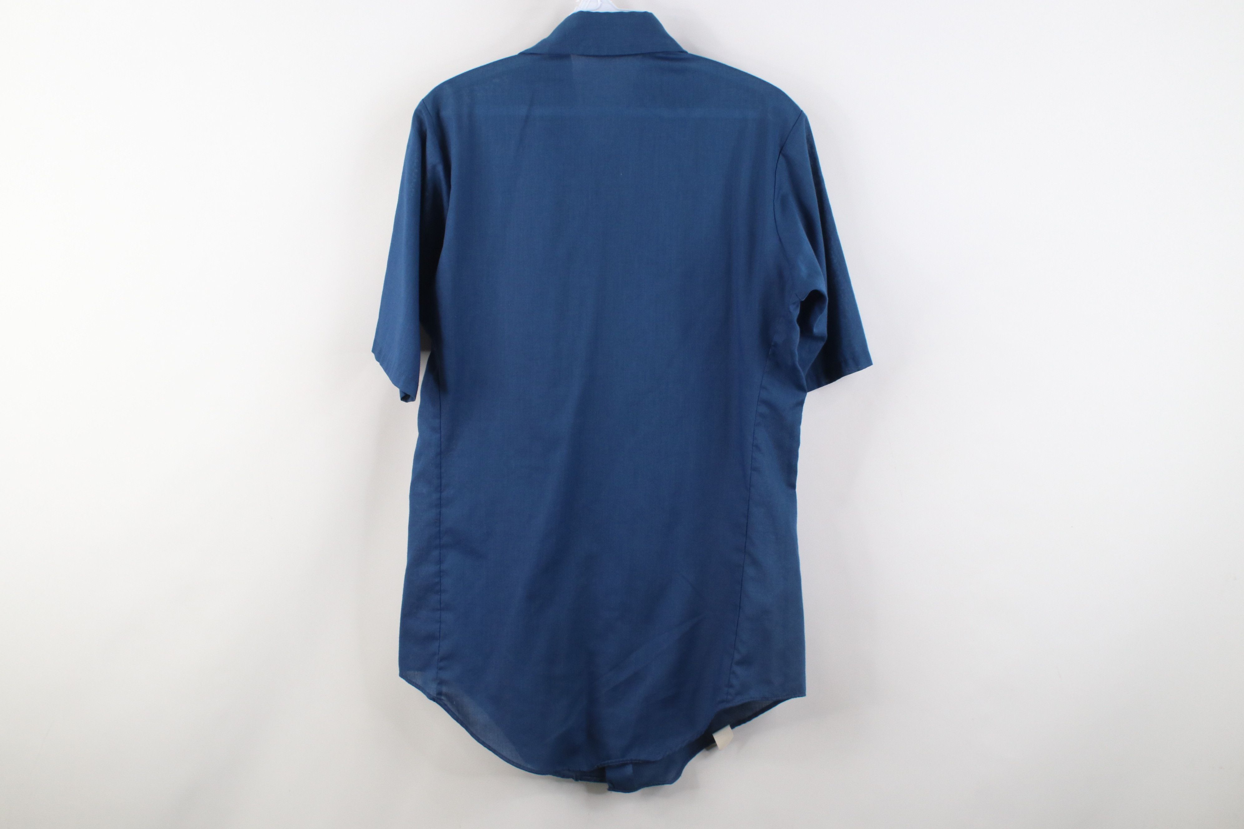 Vintage Vintage 60s 70s Streetwear Collar Short Sleeve Button Shirt Size US M / EU 48-50 / 2 - 9 Thumbnail