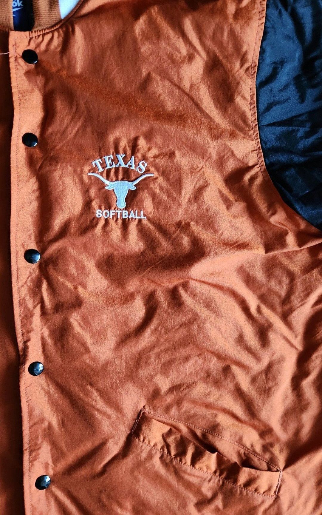 NCAA × Reebok × Vintage Vintage Reebok Texas Longhorns Women Softball Coat XL Size XL / US 12-14 / IT 48-50 - 3 Thumbnail