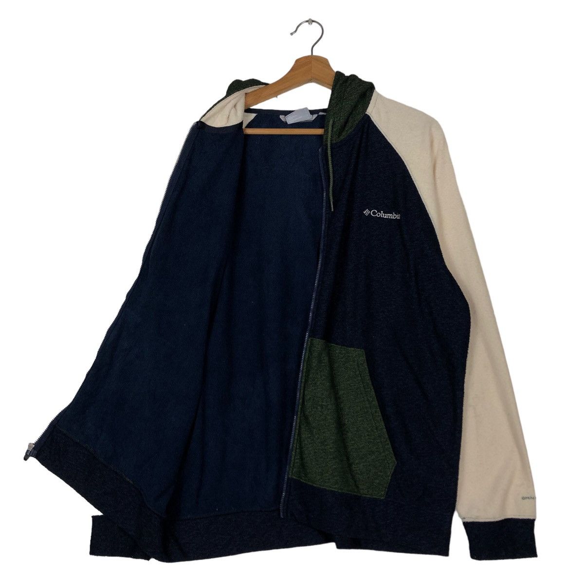 Japanese Brand 🔥Zipper Jacket Oudoor Columbia Hiking Double Colour Size US L / EU 52-54 / 3 - 13 Thumbnail