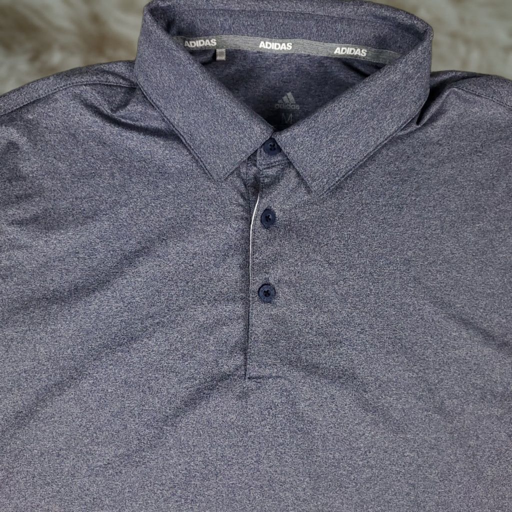 Adidas adidas Polo Shirt Mens Size Medium Gray Golf Casual Short Sleeve Shirt Mens Polo Gray Adidas Golf Classic Casual Short Sleeve Size US M / EU 48-50 / 2 - 1 Thumbnail