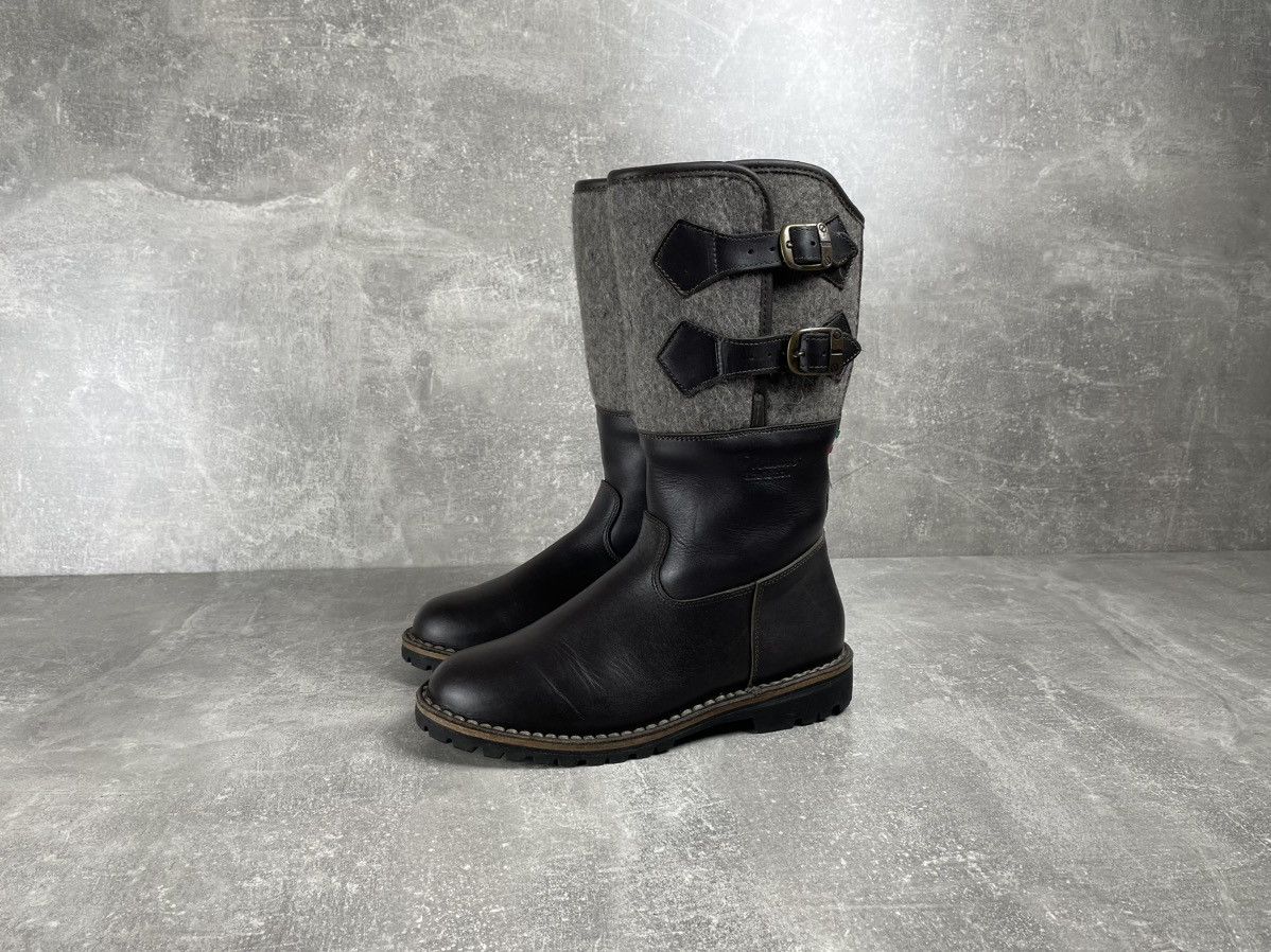 image of Diemme Shearling Avant Garde Brown Straps Boots Vibram, Men's (Size 7)