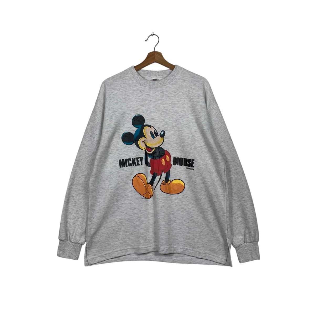 Disney DISNEY MICKEY MOUSE Graphics Printed Sweatshirt #1778-C79 Size US L / EU 52-54 / 3 - 1 Thumbnail