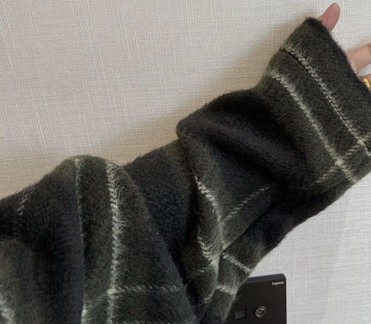 High street fashion retro plaid check jacket