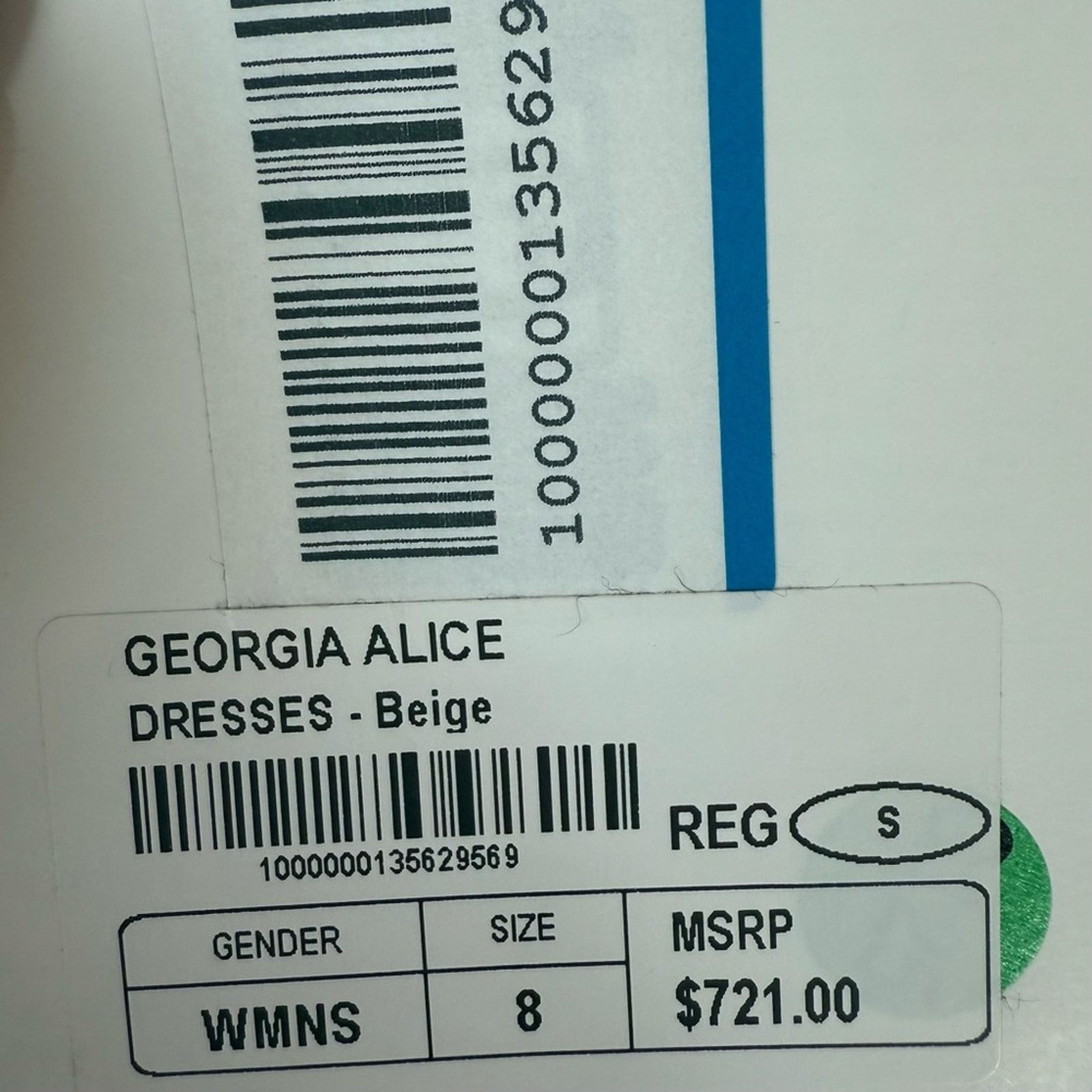 Other NWT!!! Georgia Alice atlas long dress size S Authentic 716$ Size S / US 4 / IT 40 - 4 Thumbnail