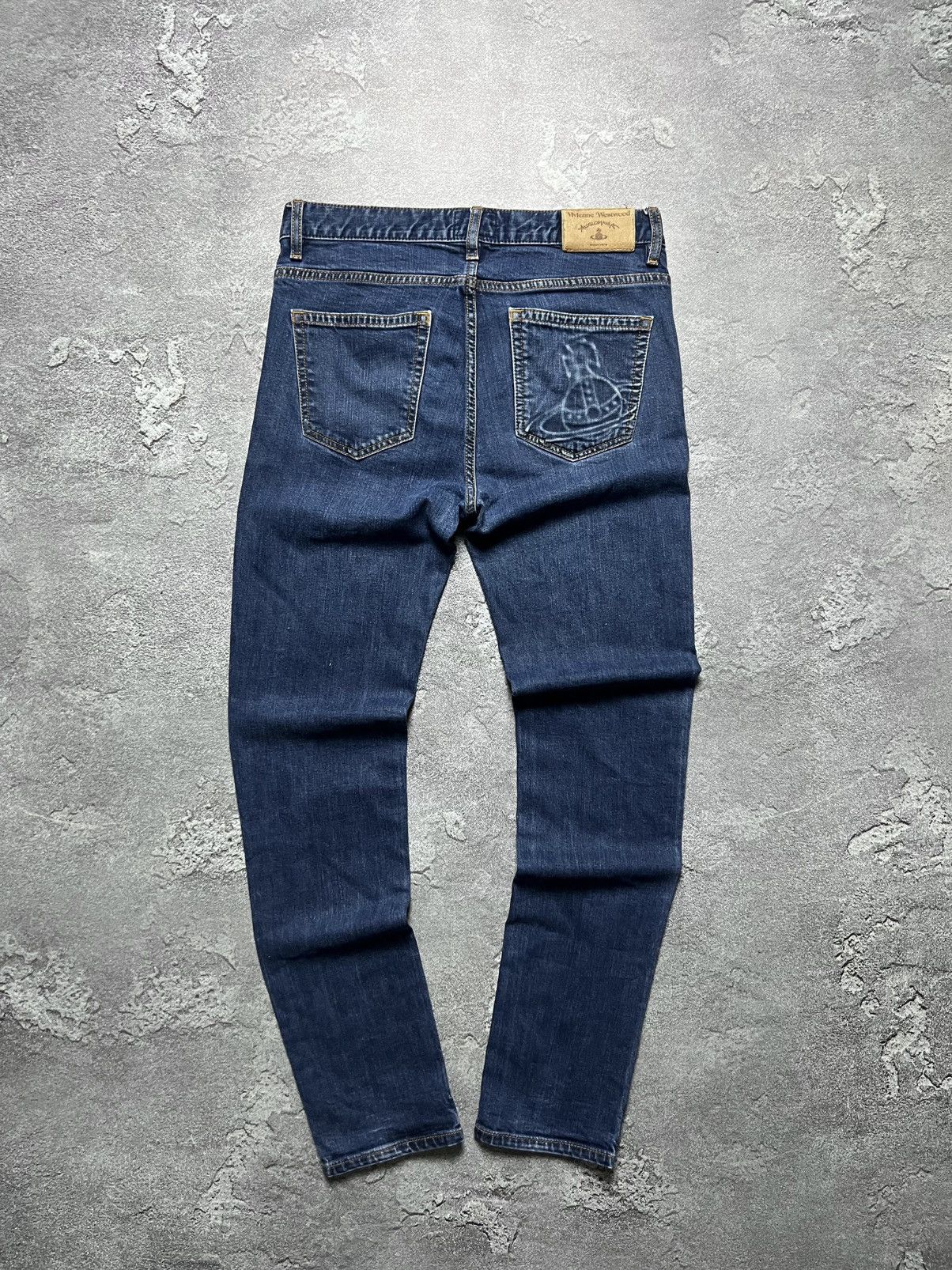 Vivienne Westwood Vivienne Westwood Jeans Big Logo Anglomania Orb Saturn 30 Size US 30 / EU 46 - 1 Thumbnail